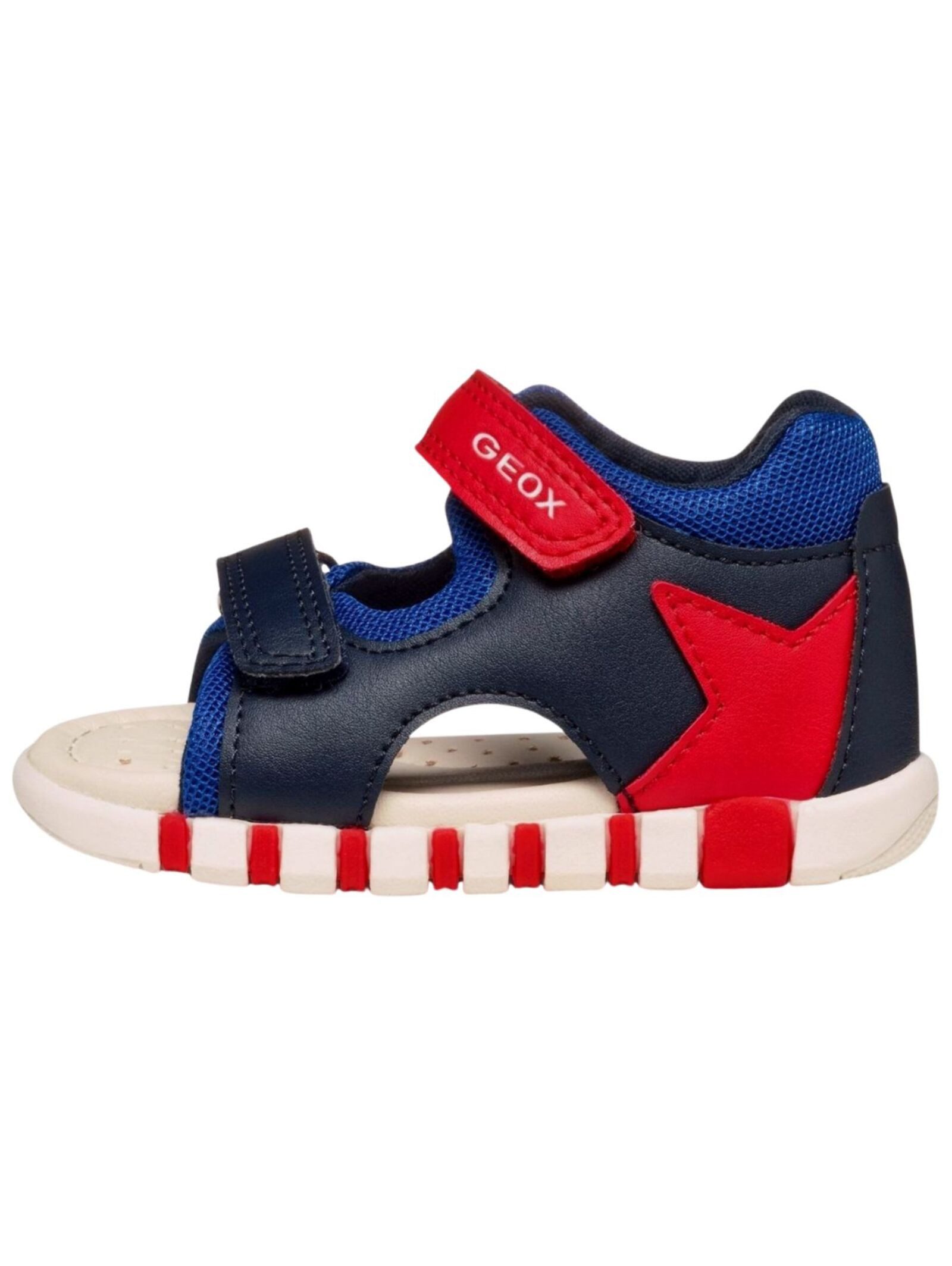 Geox Geox Sandalen Lederimitat/Textil Sandale günstig online kaufen