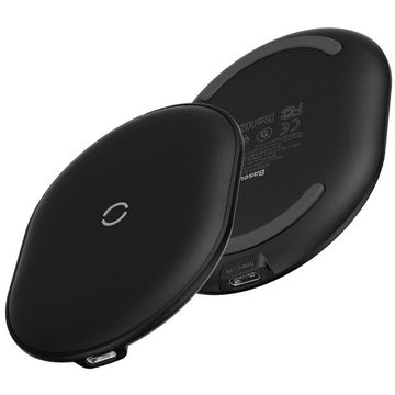 Baseus Cobble 15W Wireless Charger Schnellladegerät Induktives Ladegerät Weiß Wireless Charger