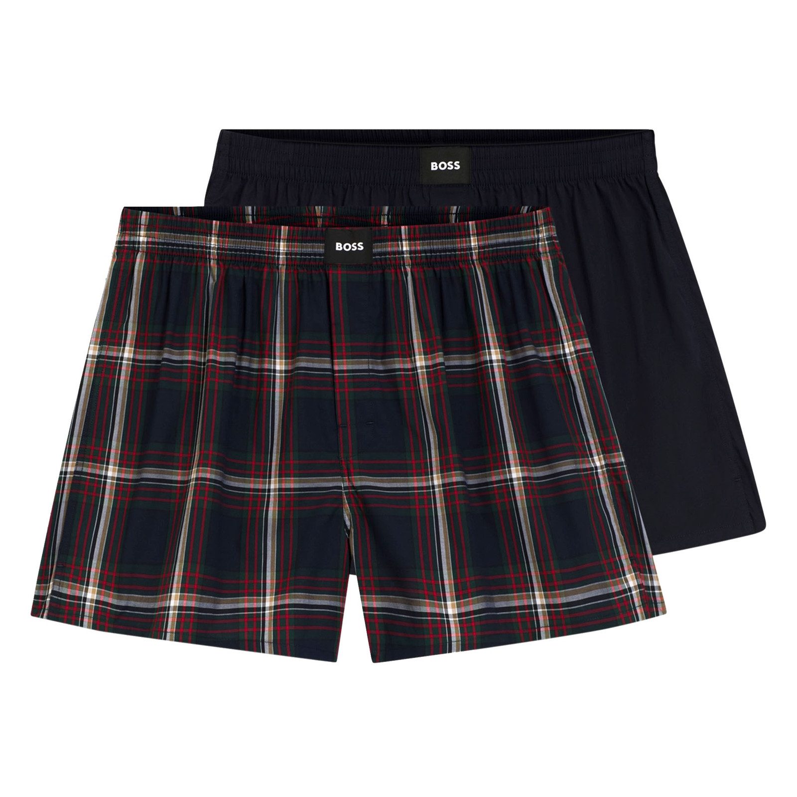 BOSS Webboxer Boxer Shorts CW Peach (2-St., 2er Set) mit mittig platziertem günstig online kaufen