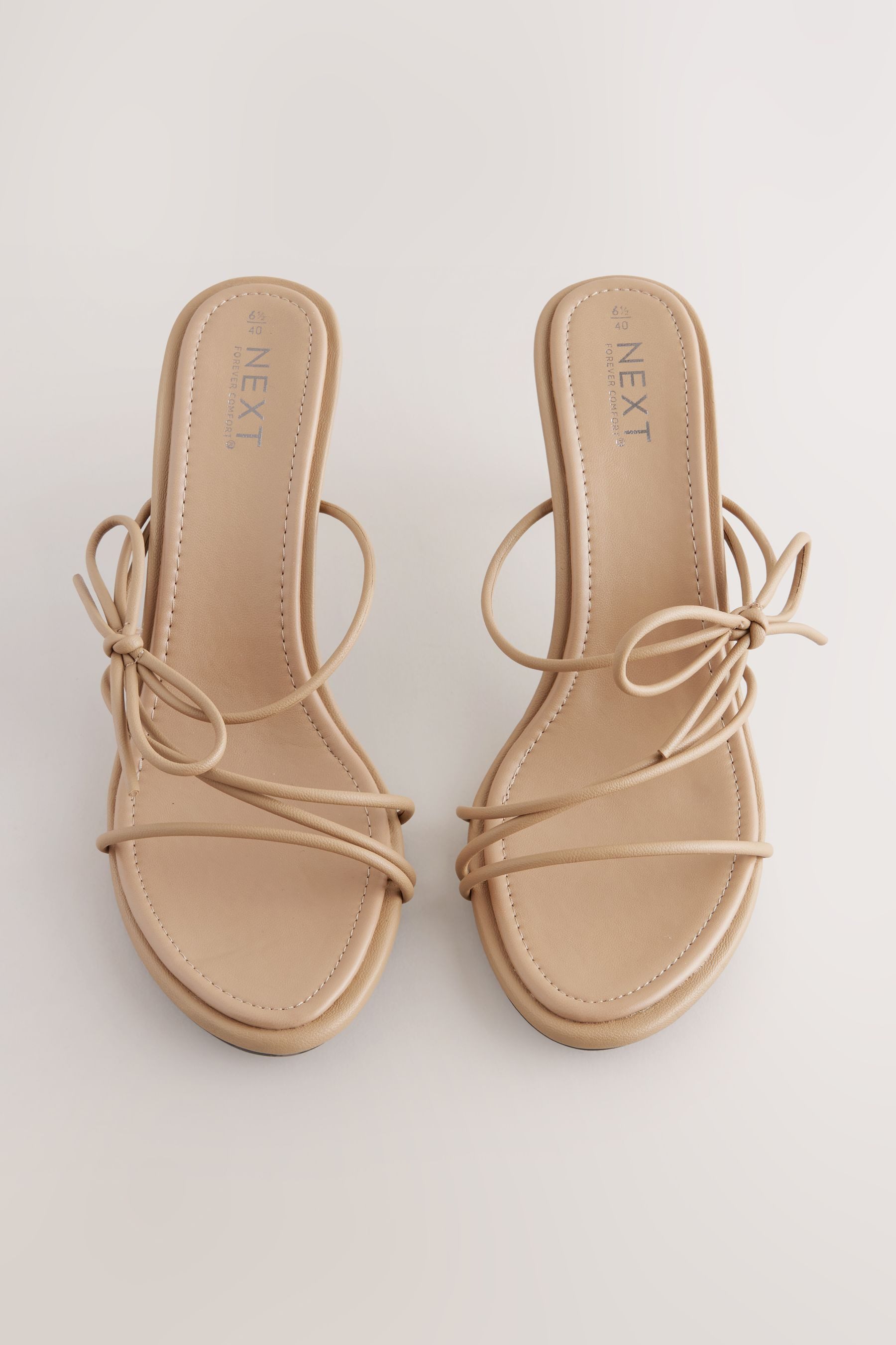 Next Forever Comfort® Riemen-Pantolette mit Schleife Sandalette (1-tlg)