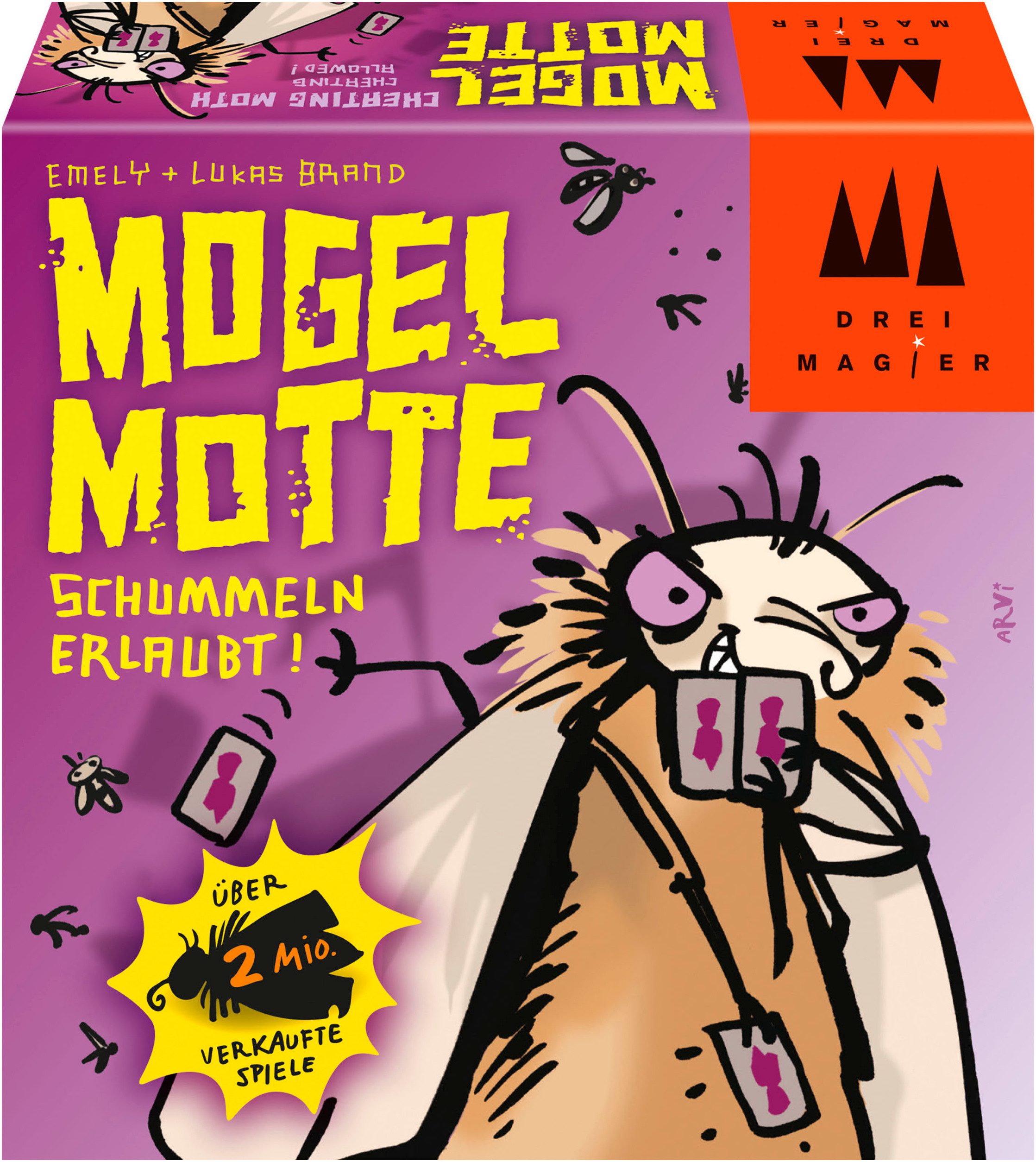 Drei Magier Spiele Spiel Mogel Motte, Kartenspiel, Made in Germany