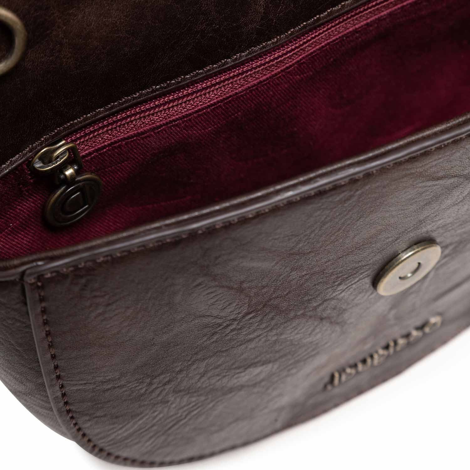 Desigual Umhängetasche Desigual Crossbody Bag Astoria Nyon Marron Oscuro (1-tlg)