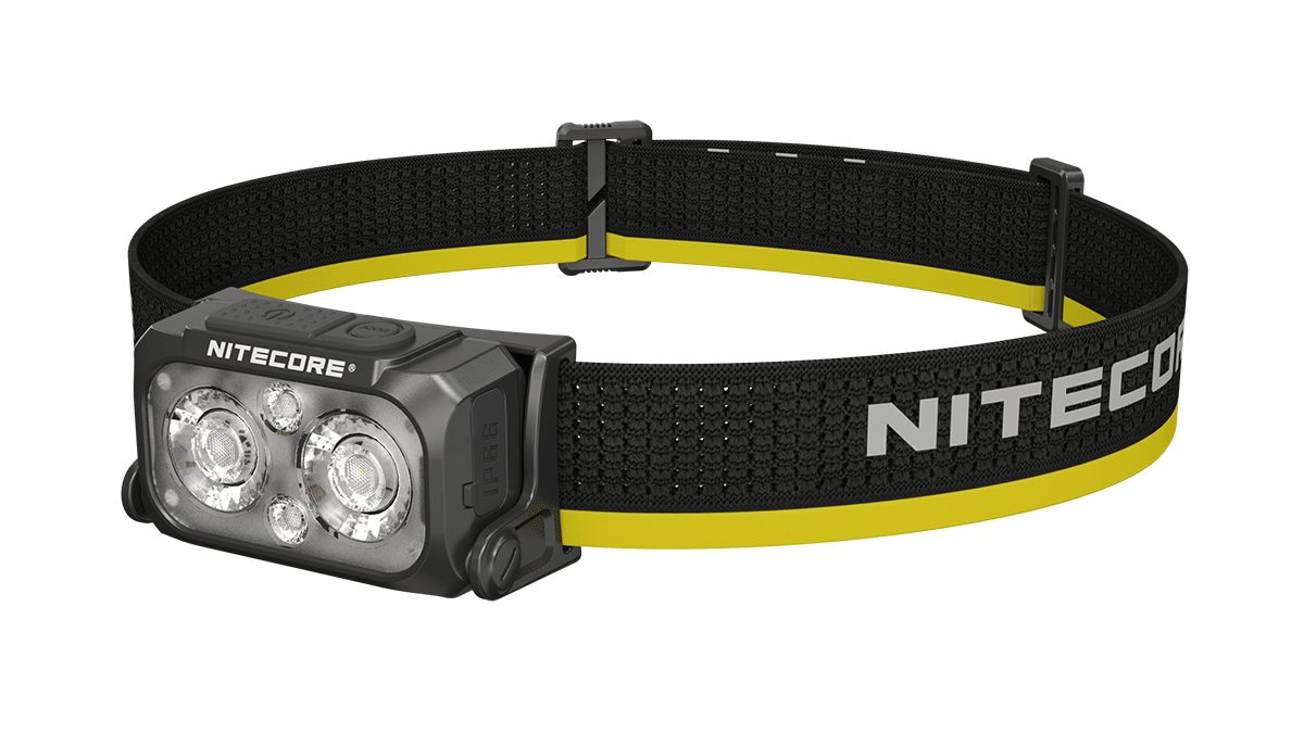 Nitecore LED Stirnlampe NU25 MCT 400 Lumen - Leichte Kopflampe mit 3 Lichtquellen (1-St)