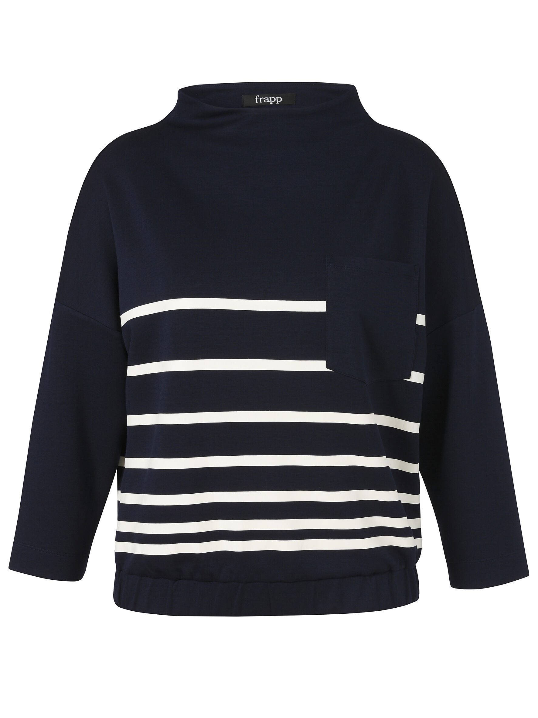 FRAPP Sweatshirt (1-tlg) Große Größen