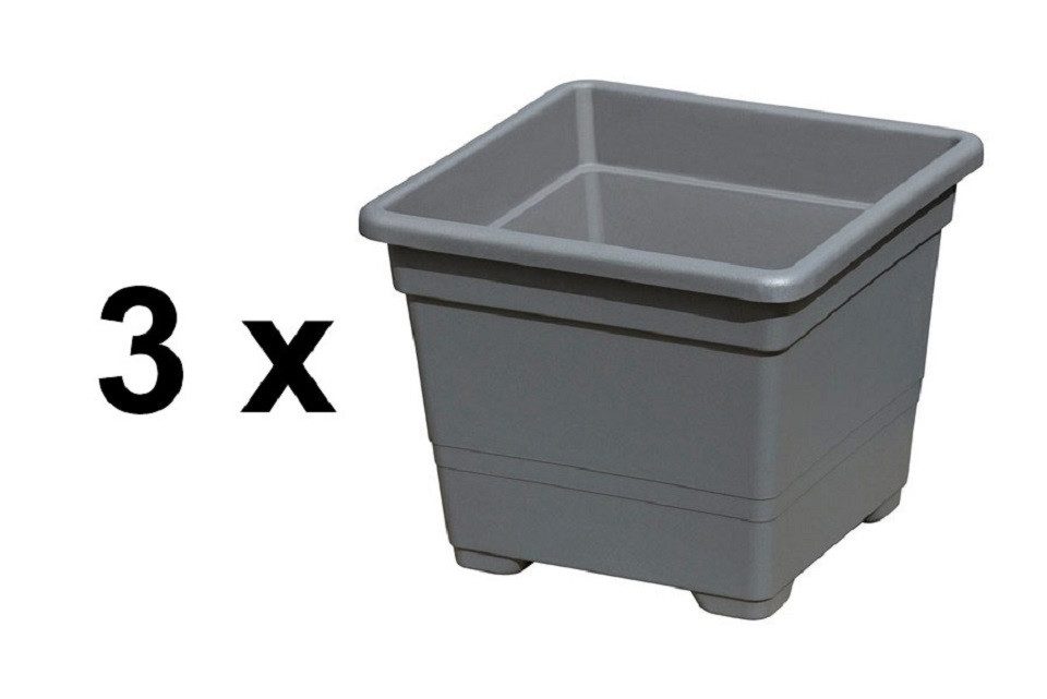 Gartenpirat Pflanzkübel 3er Set Pflanzkasteneinsatz 32x32x26 günstig online kaufen