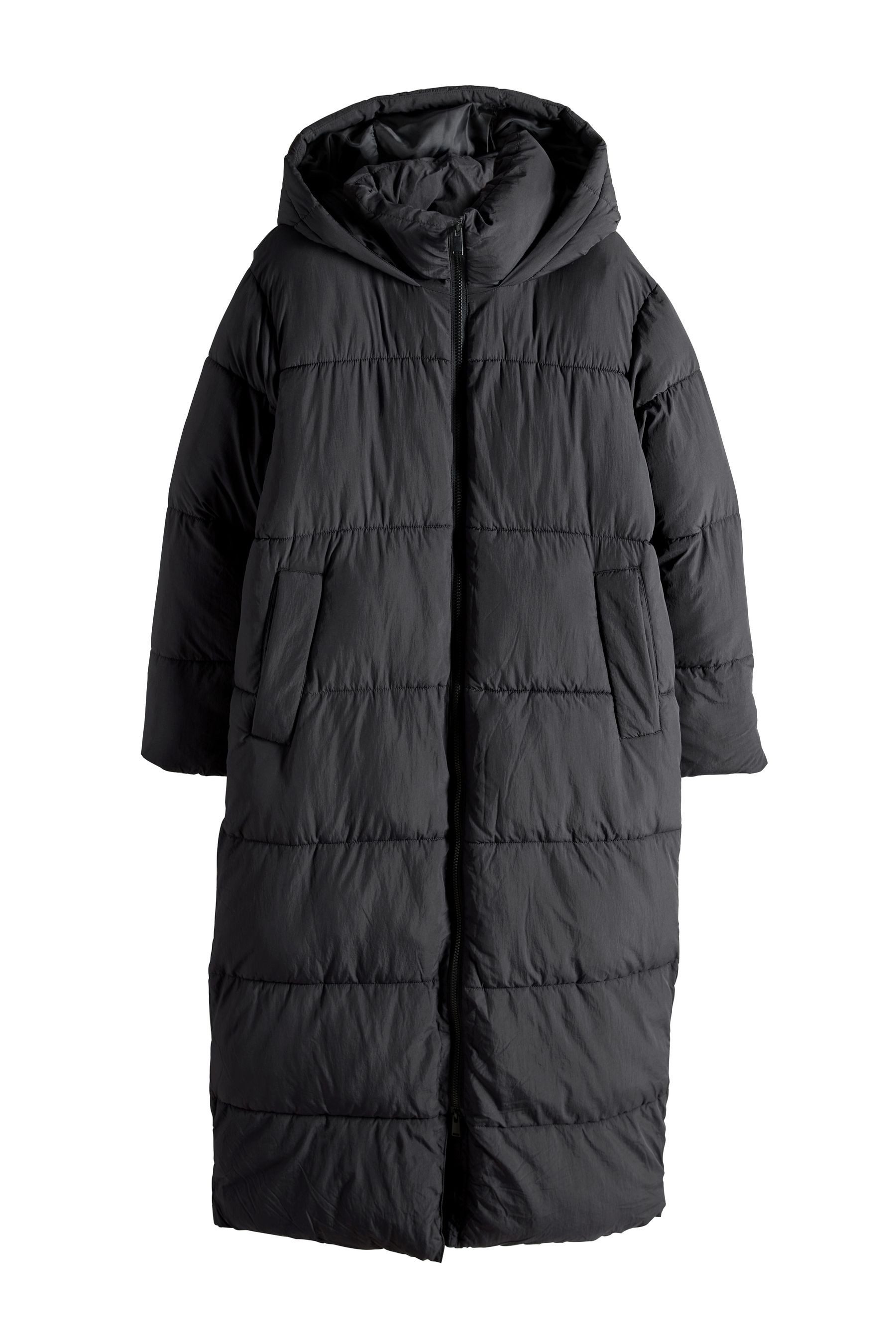 The Set Steppmantel The Set Langer, wattierter Maximantel mit Kapuze (1-tlg günstig online kaufen