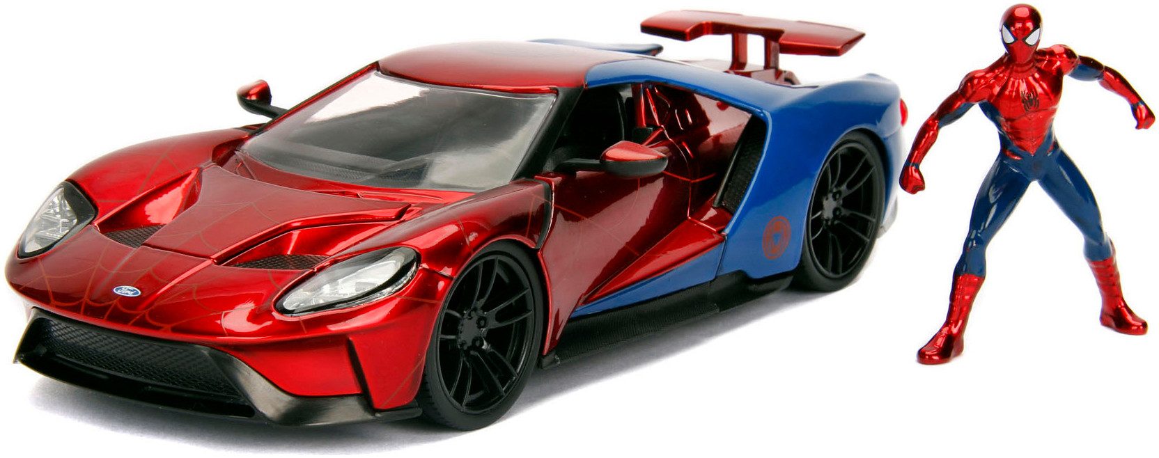 JADA Spielzeug-Auto Marvel Spiderman 2017 Ford GT 1:24 günstig online kaufen