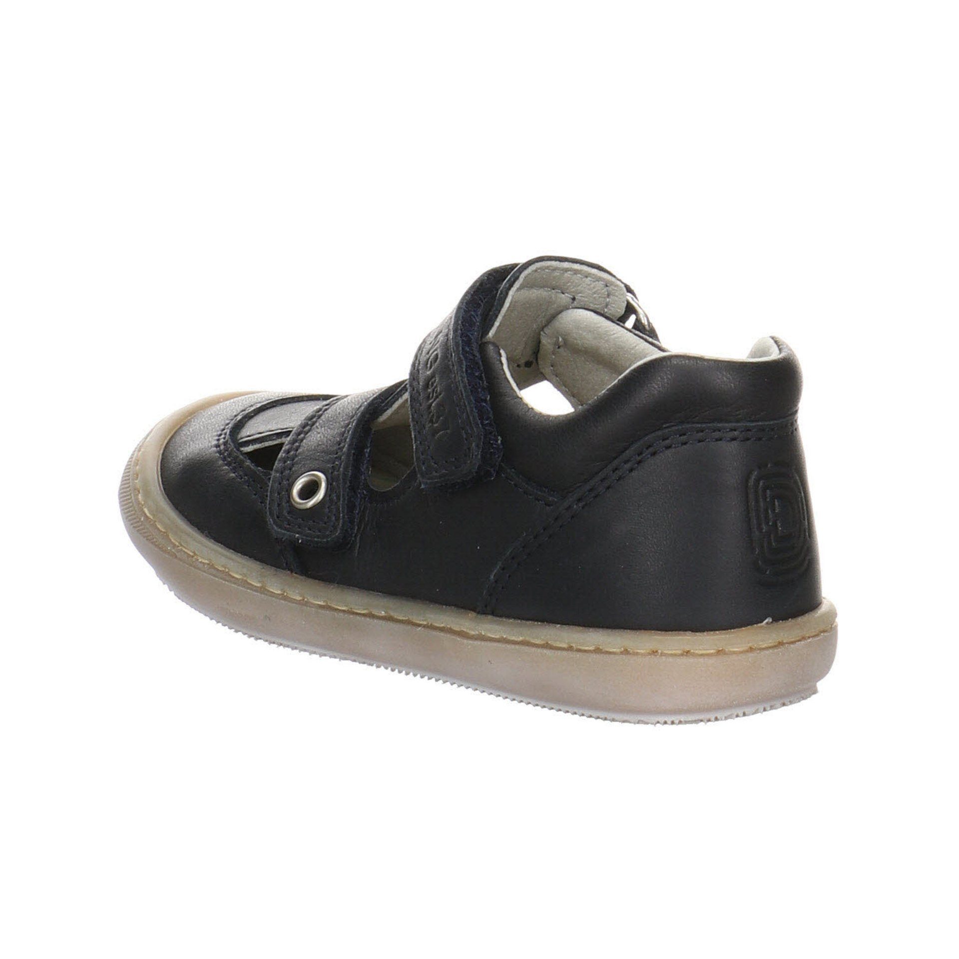 Lauflernschuhe Glattleder Däumling Krabbelschuhe Baby dunkel Lauflernschuh Klettschuh blau