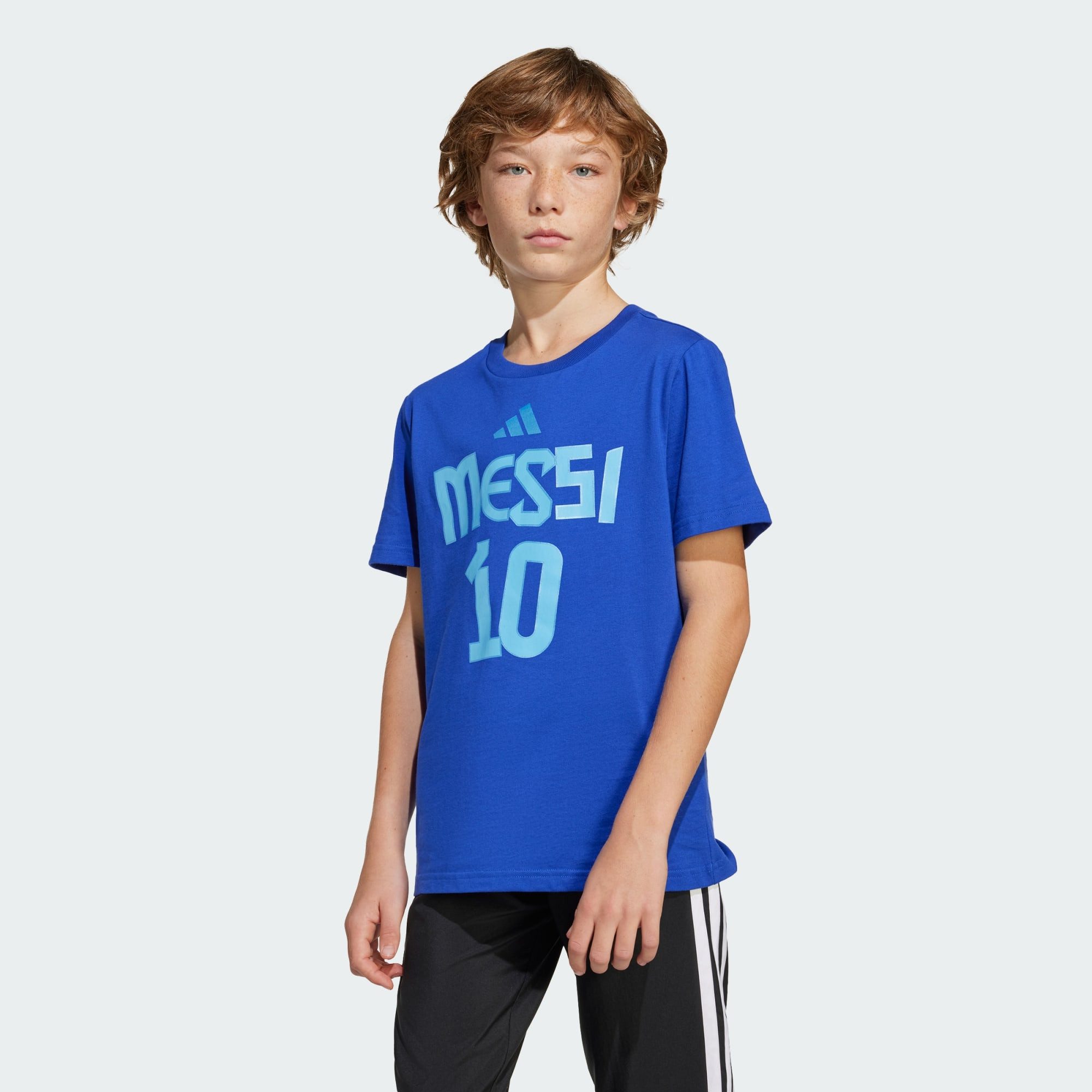 adidas Performance Fußballtrikot MESSI NAME AND NUMBER GRAPHIC KIDS T-SHIRT