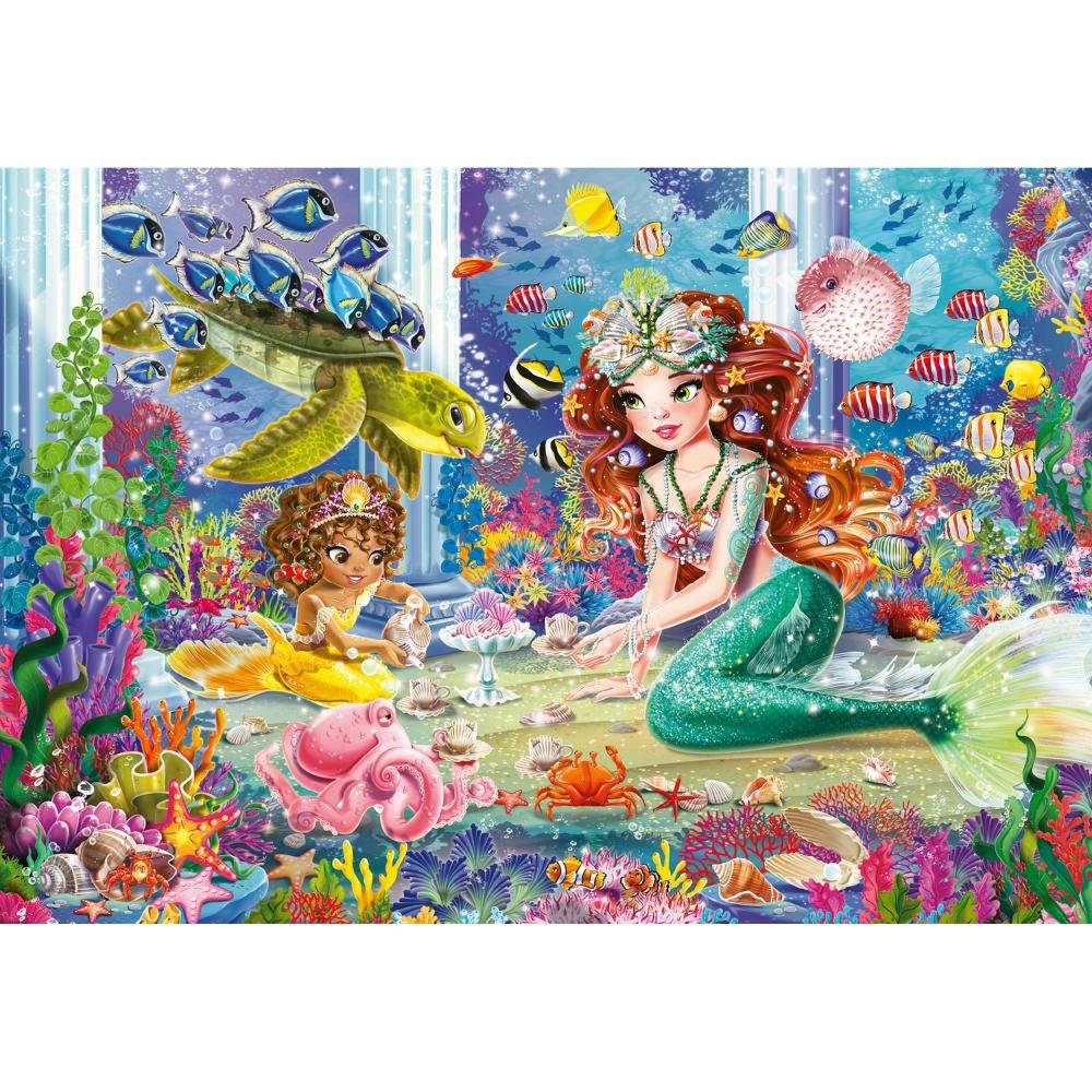 Teile, Puzzleteile Puzzle Ravensburger x Zauberhafte Meerjungfrauen 2 24