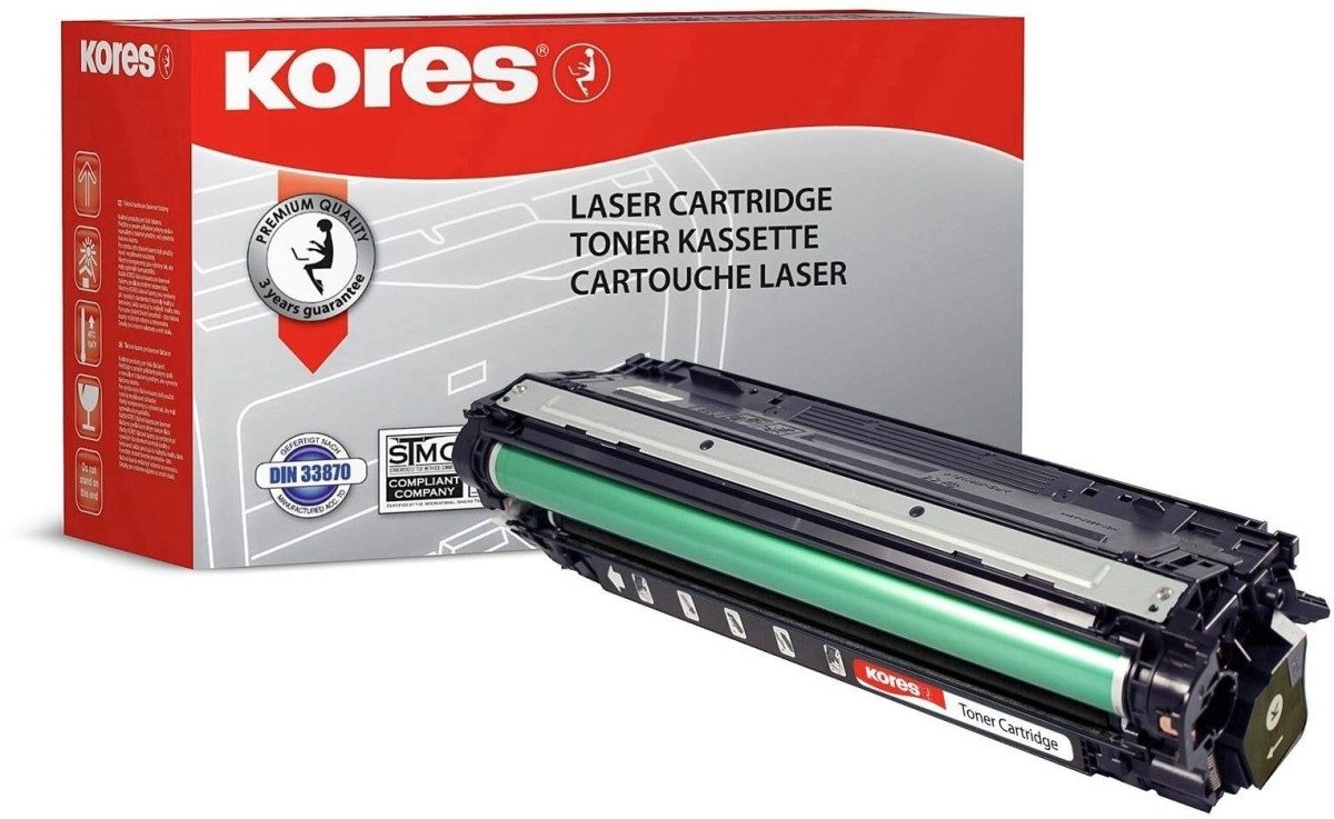 KORES Tonerpatrone Tonerkartusche kompatibel mit HP CF214X ca. 17500 Seiten schwarz