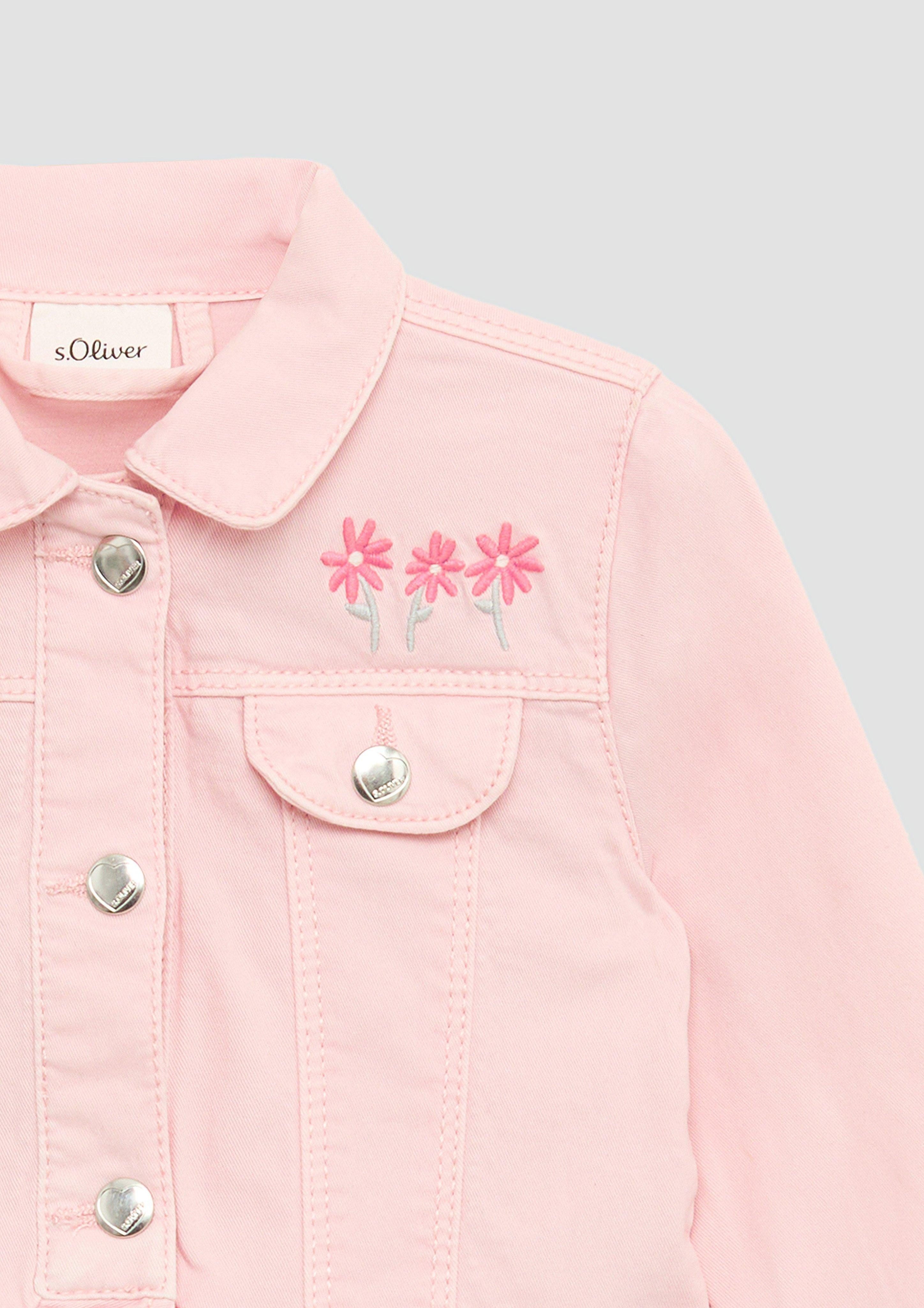 s.Oliver Outdoorjacke Jacke mit Knopfleiste und günstig online kaufen