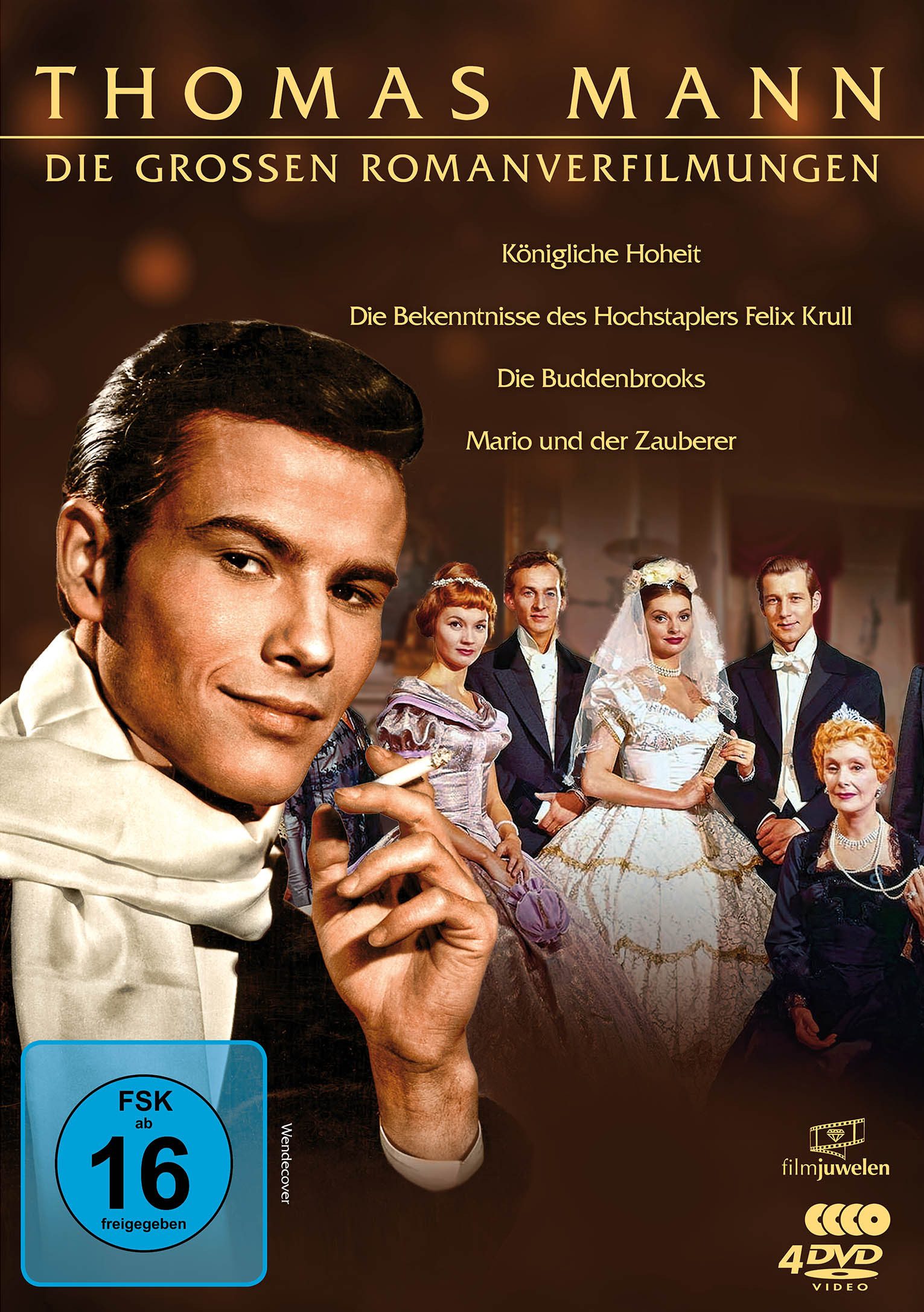 Fernsehjuwelen DVD Thomas Mann - Die großen Romanverfilmungen (4 DVDs), (1-St)