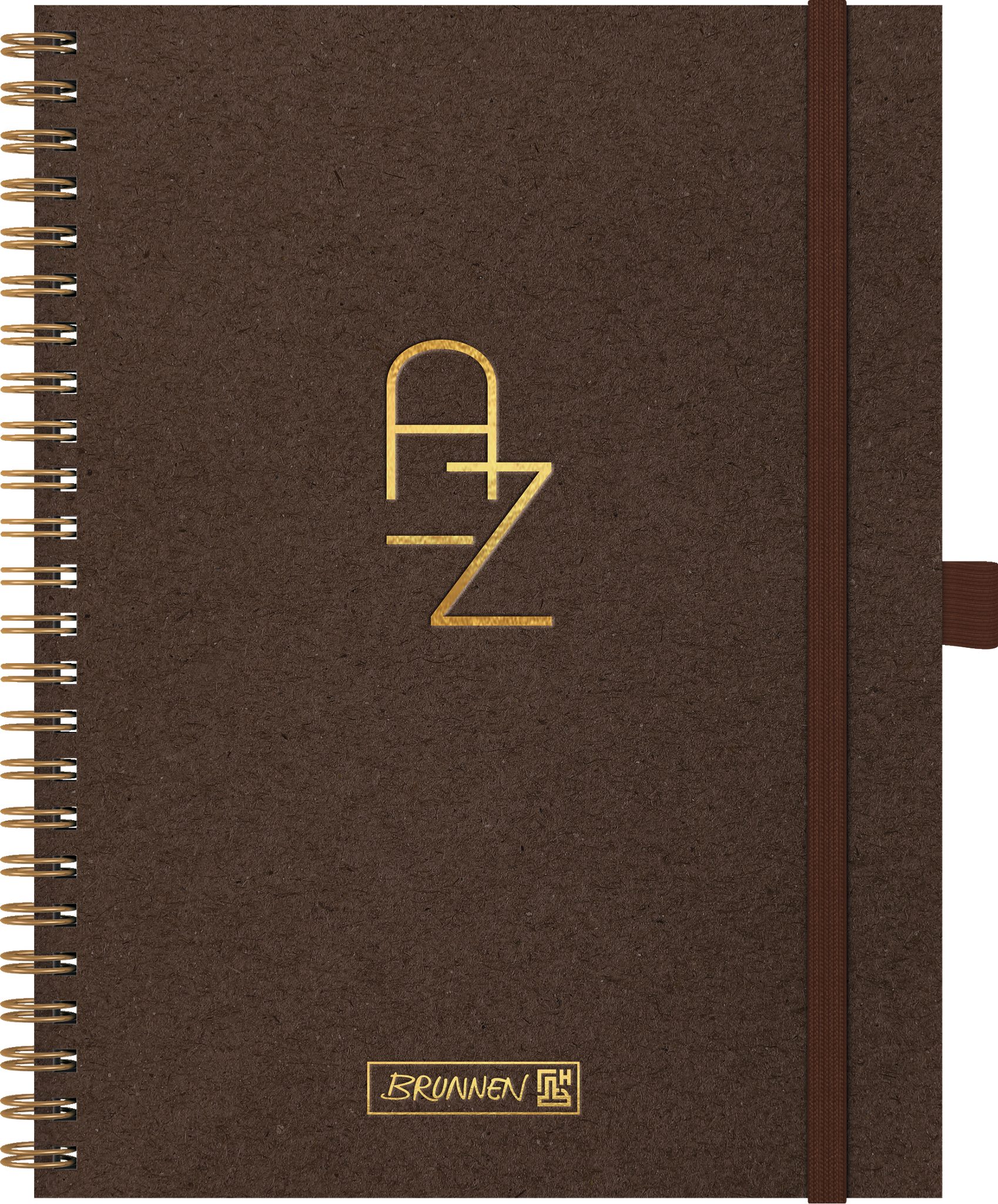 BRUNNEN Schubladenbox BRUNNEN 106455073 BRUNNEN Adressbuch Wire braun günstig online kaufen