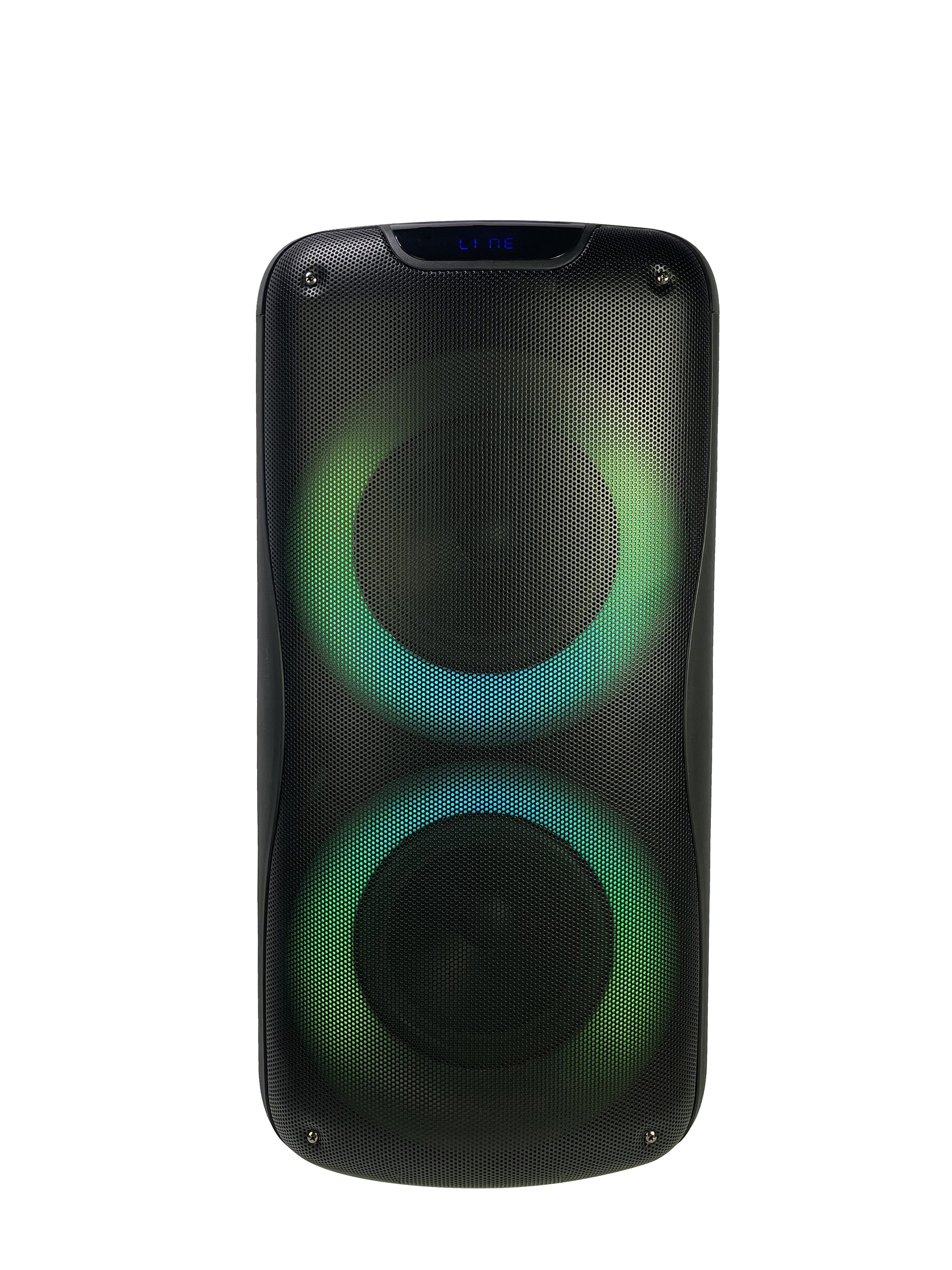 JTC24 Mobiler Party Lautsprecher PB-829C mit LED, 600W, Trolleyfunktion Party-Lautsprecher (Bluetooth, 40 W, 600 Watt, Bluetooth, USB, AUX, microSD, Mega Bass,  – Bild 4 von 5