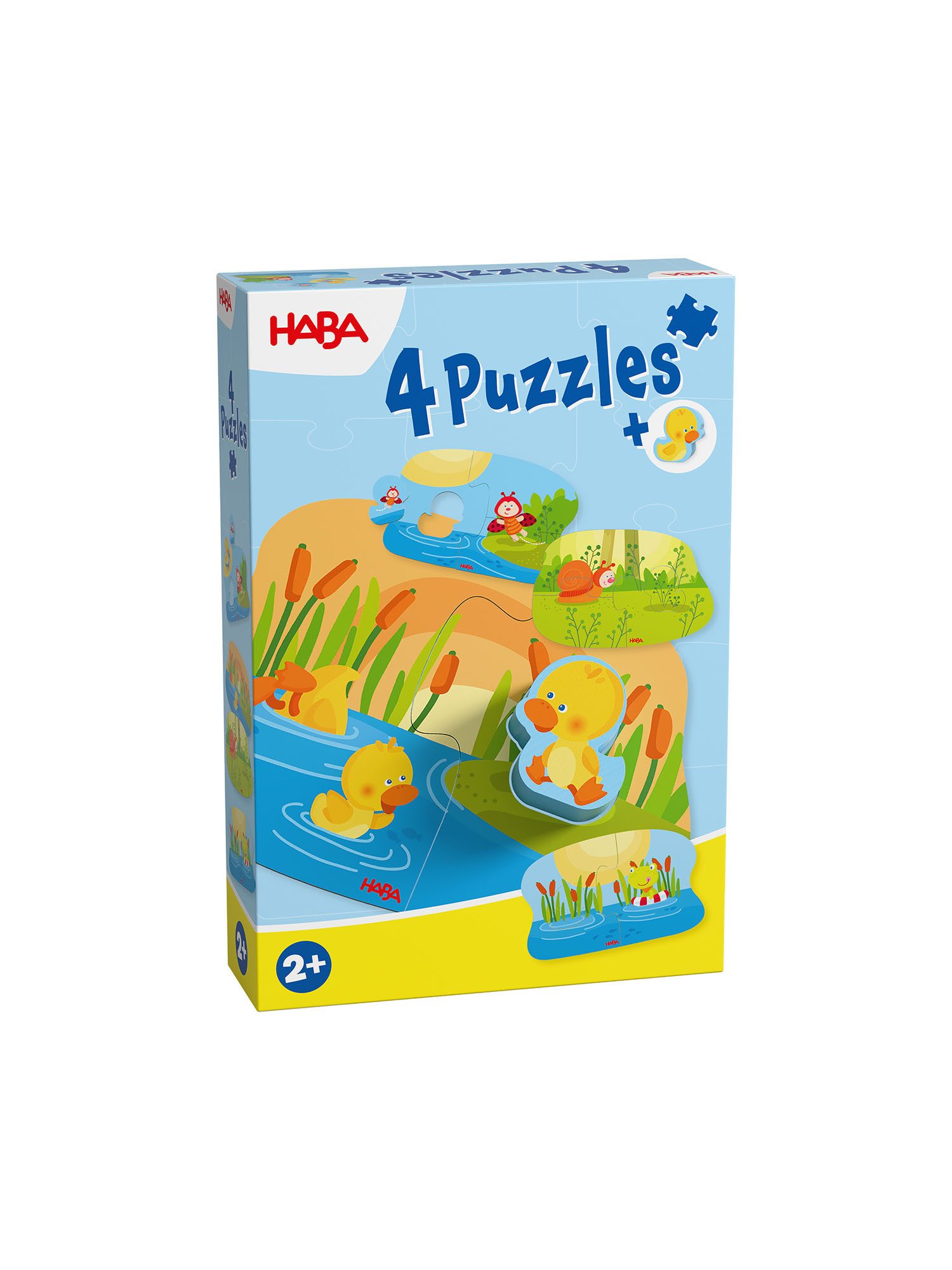 Haba Steckpuzzle Puzzle-Set mit Holzfiguren, Puzzleteile, Puzzle zum Stecken, Holzsteckpuzzle, Shape Puzzle