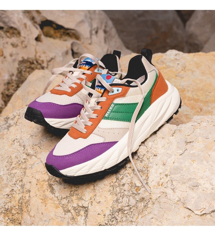 Meeko Pongo Multico - creamweiss/bunt Sneaker