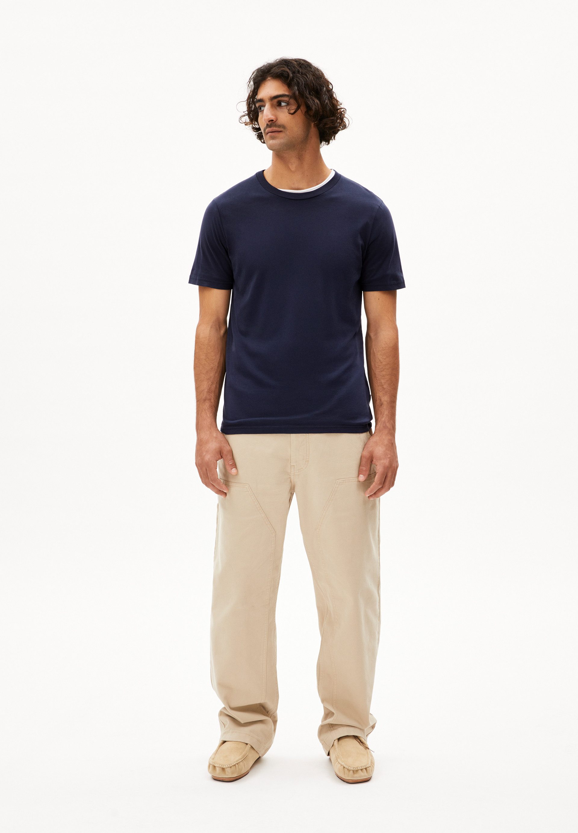 Armedangels T-Shirt JAAMES Regular T-Shirt aus Bio-Baumwolle Regular Fit günstig online kaufen