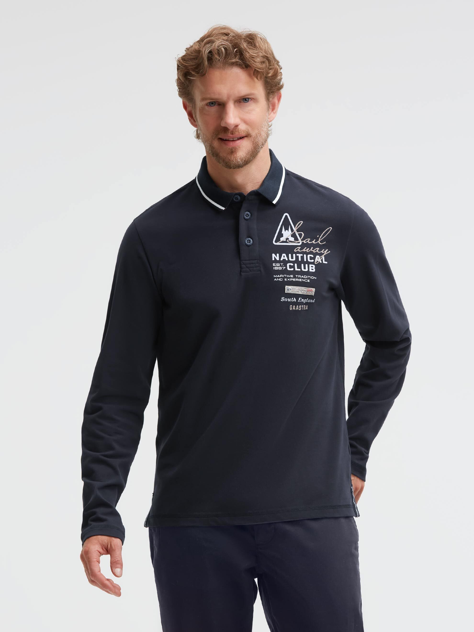 Gaastra Poloshirt mit Seitenschlitze