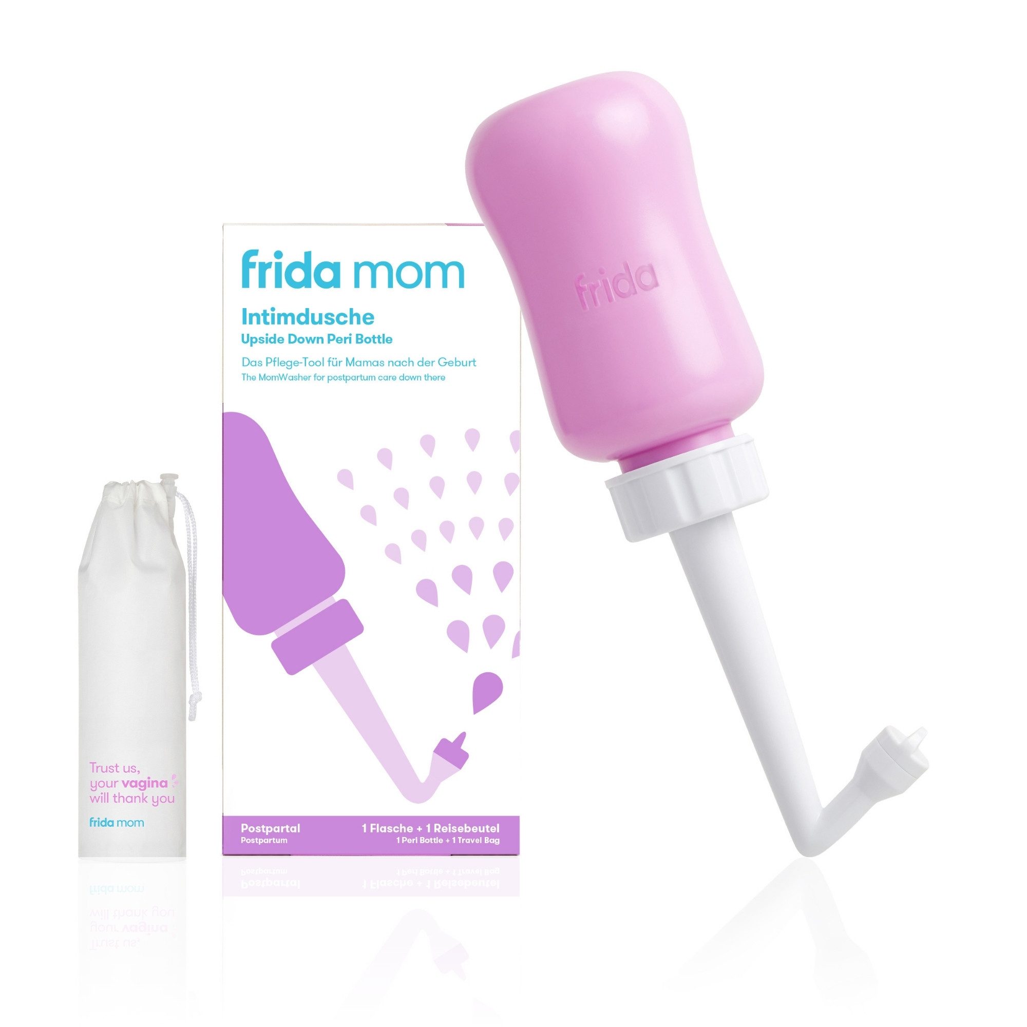 Frida Mobiles Bidet Frida Mom Wochenbett Intimdusche, perineale Erholung & Reinigung nach der Geburt