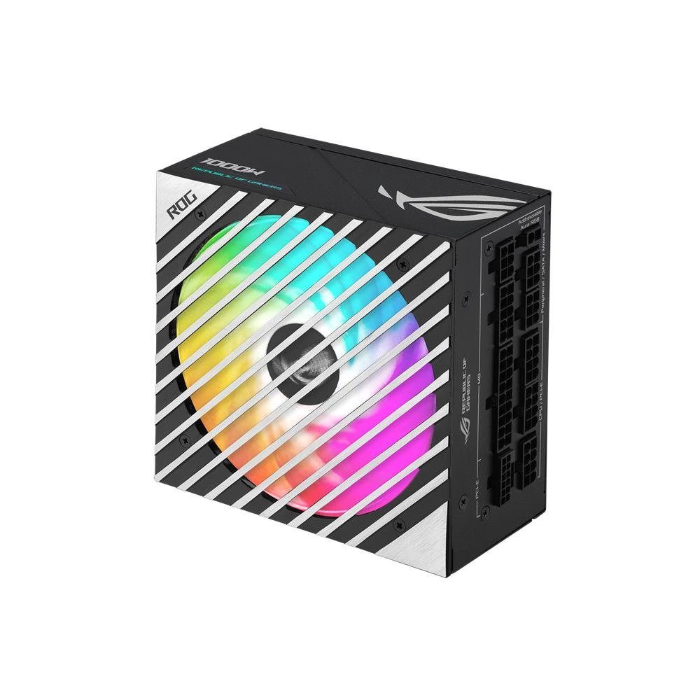 Asus ROG Loki SFX-L PC-Netzteil (1000W, Platinum, Vollmodular, 120 mm Lüfter PWM ARGB, LED)