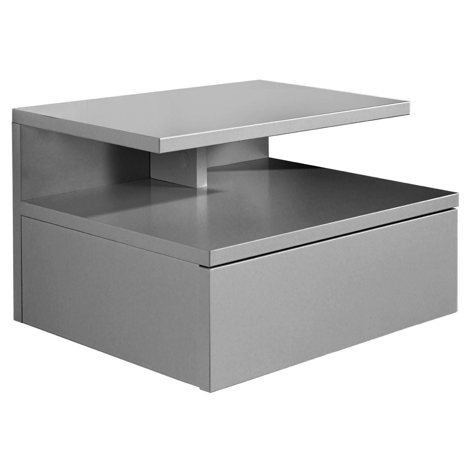 riess-ambiente Nachttisch FLOATING 35cm anthrazit · hängendes Regal mit Sch günstig online kaufen