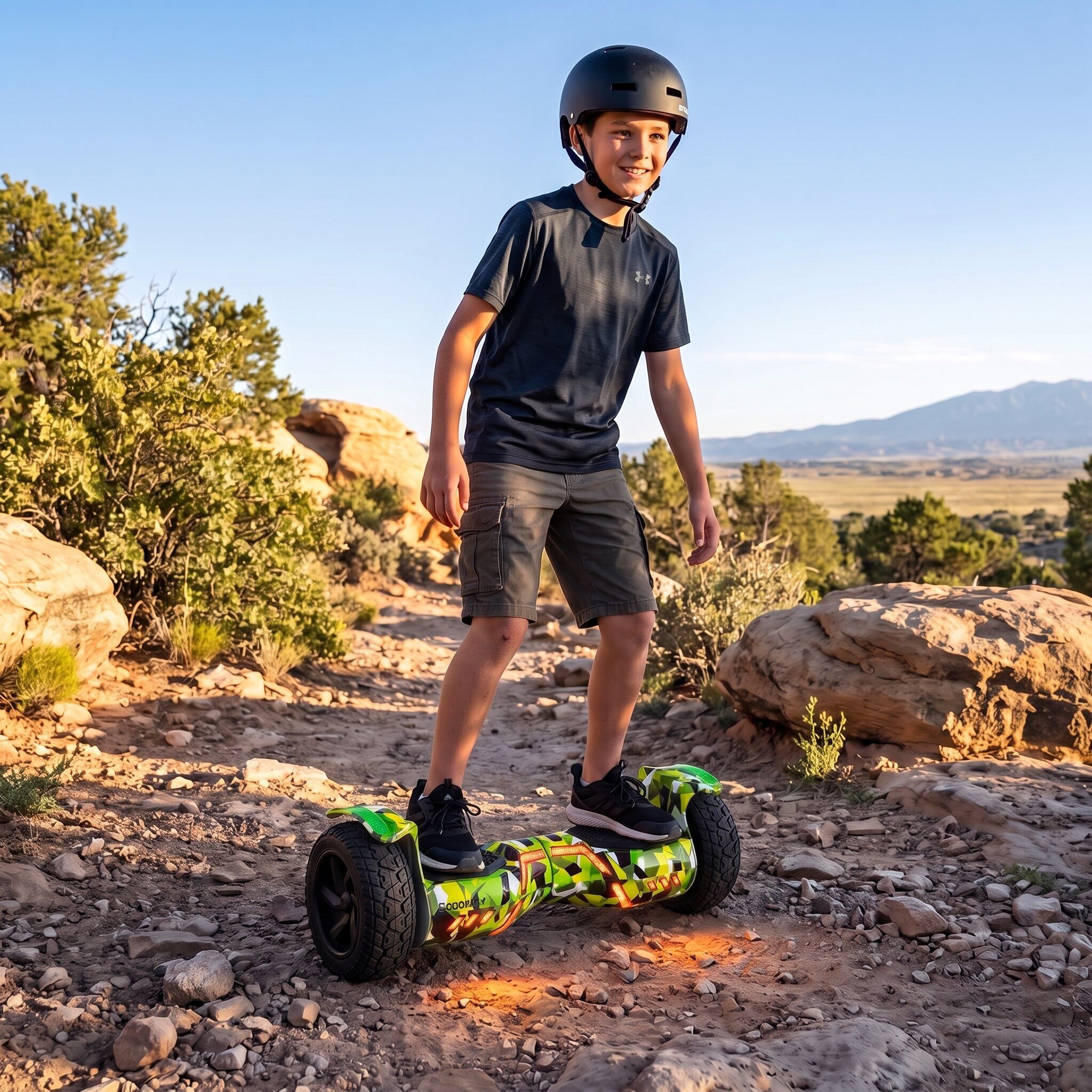 Robway Balance Scooter 8,5” Hoverboard Offroad X2, Samsung Akku & Bluetooth Lautsprecher, 700 W, (Einzelartikel), App-kompatibel / integrierte Bluetooth-Lautsprecher LED-Beleuchtung