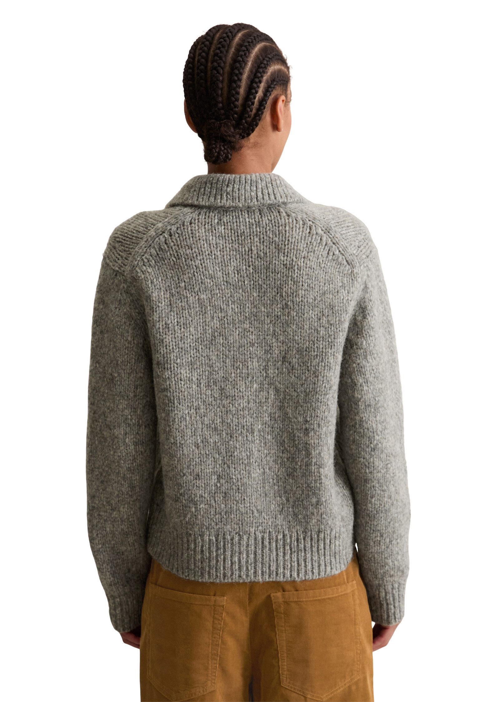 Marc O'Polo DENIM Cardigan regular fit aus weichem Schurwolle-Mix, meliert günstig online kaufen