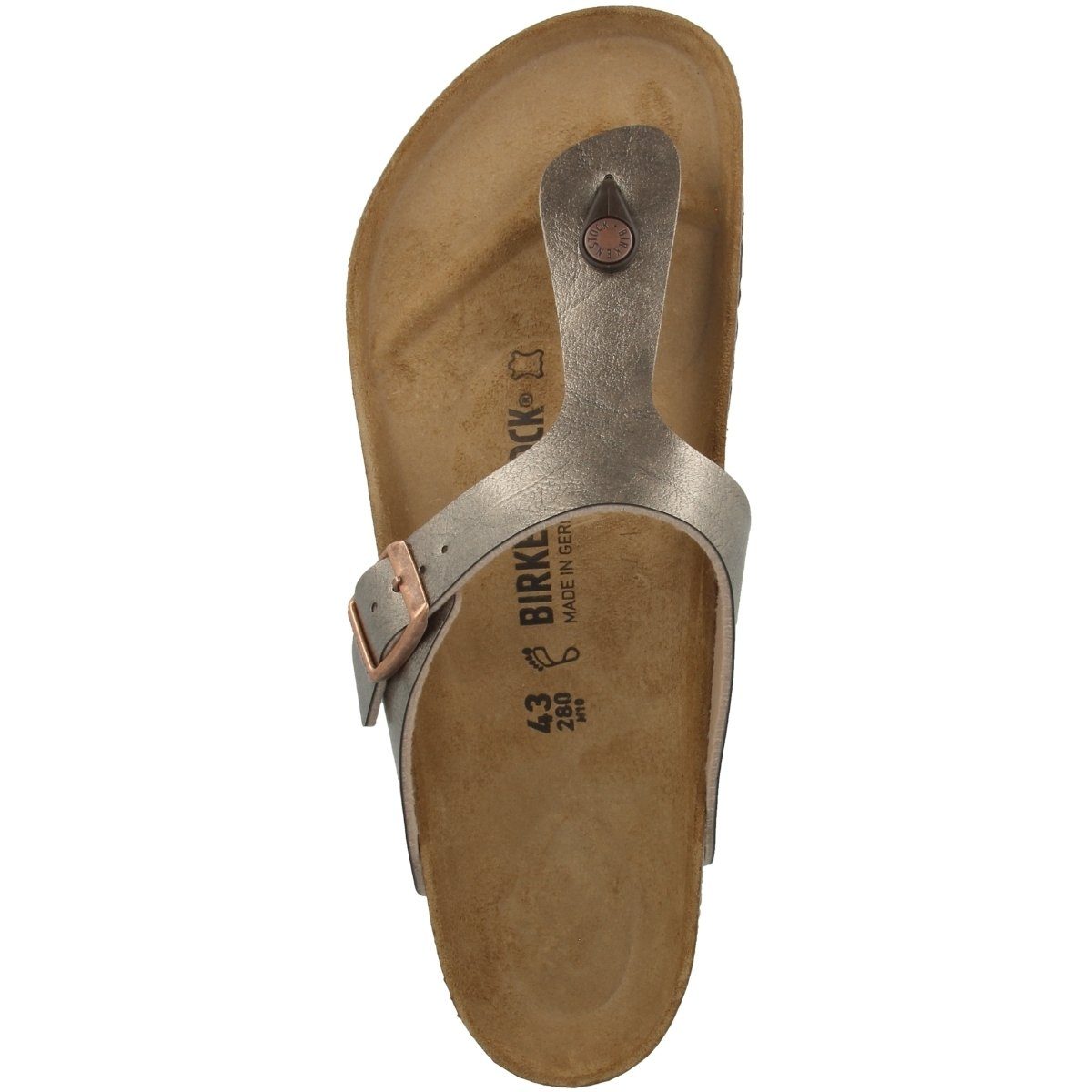 Birkenstock Gizeh Birko-Flor Normal Damen Zehentrenner Sandalen, Sandaletten, Sommerschuhe, Badeschuhe, Zehentrenner