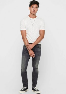 ONLY & SONS Slim-fit-Jeans ONSWEFT REG. D. GREY 6458 JEANS VD