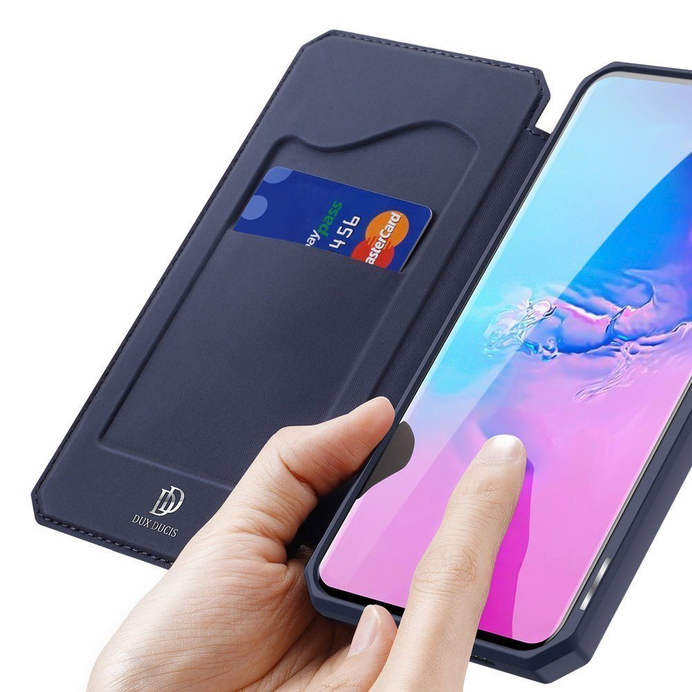 Handyhülle Buch Tasche "Dux Ducis" kompatibel mit SAMSUNG, Kunstleder Schutzhülle Handy Wallet Case Cover mit Kartenfächern, Standfunktion