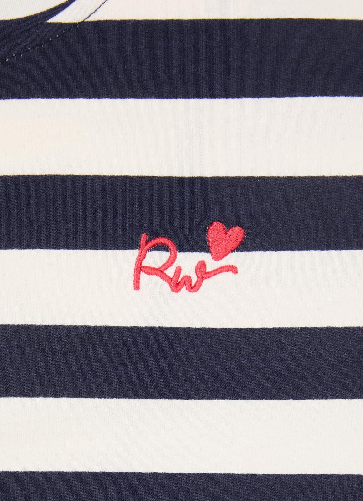 Ragwear Kapuzensweatjacke PARYA STRIPES aus Baumwollmischung, normale Passform, mit Reißverschluss