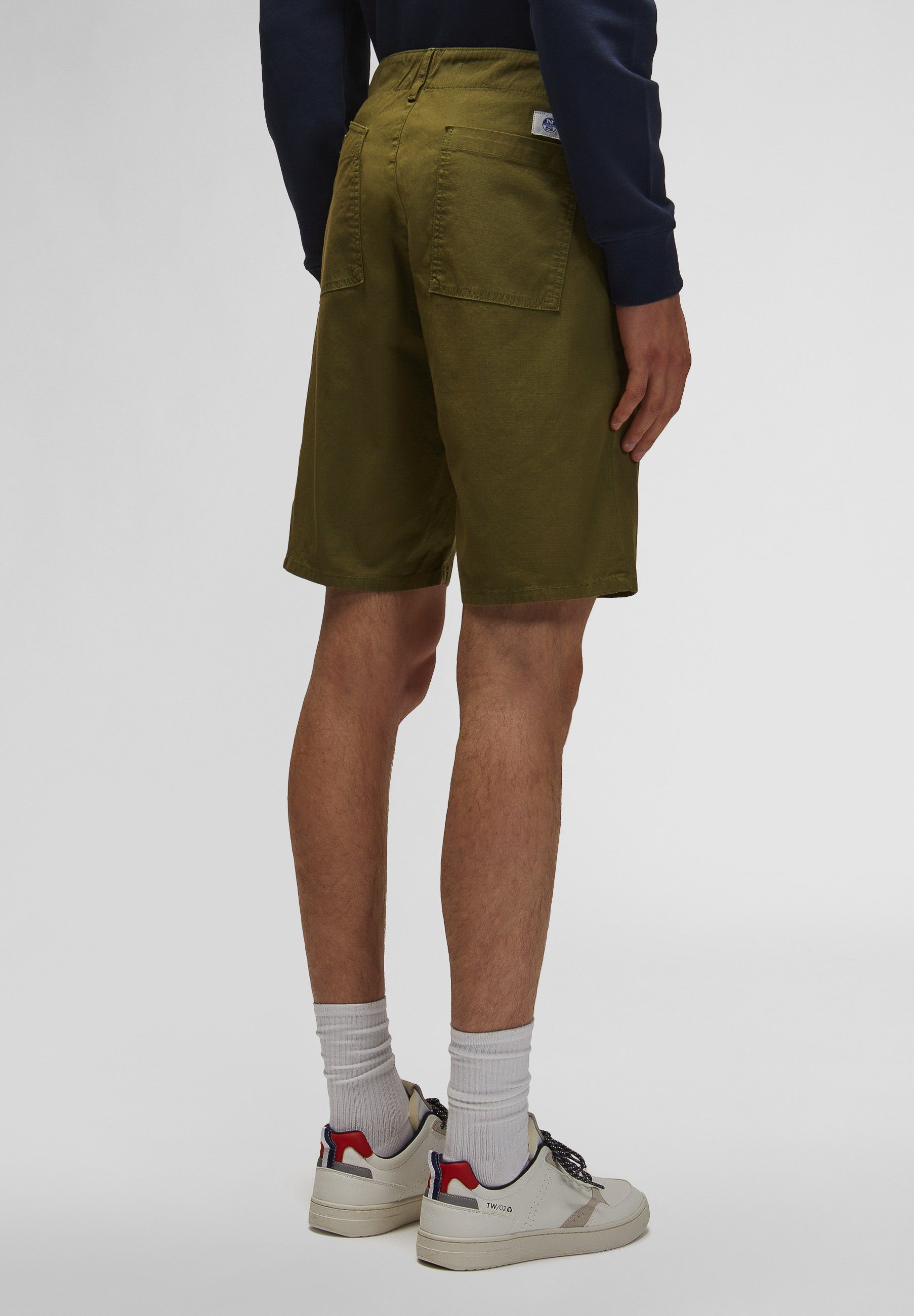 GREEN North eco Bermudas Bermudas ripstop OLIVE Sails