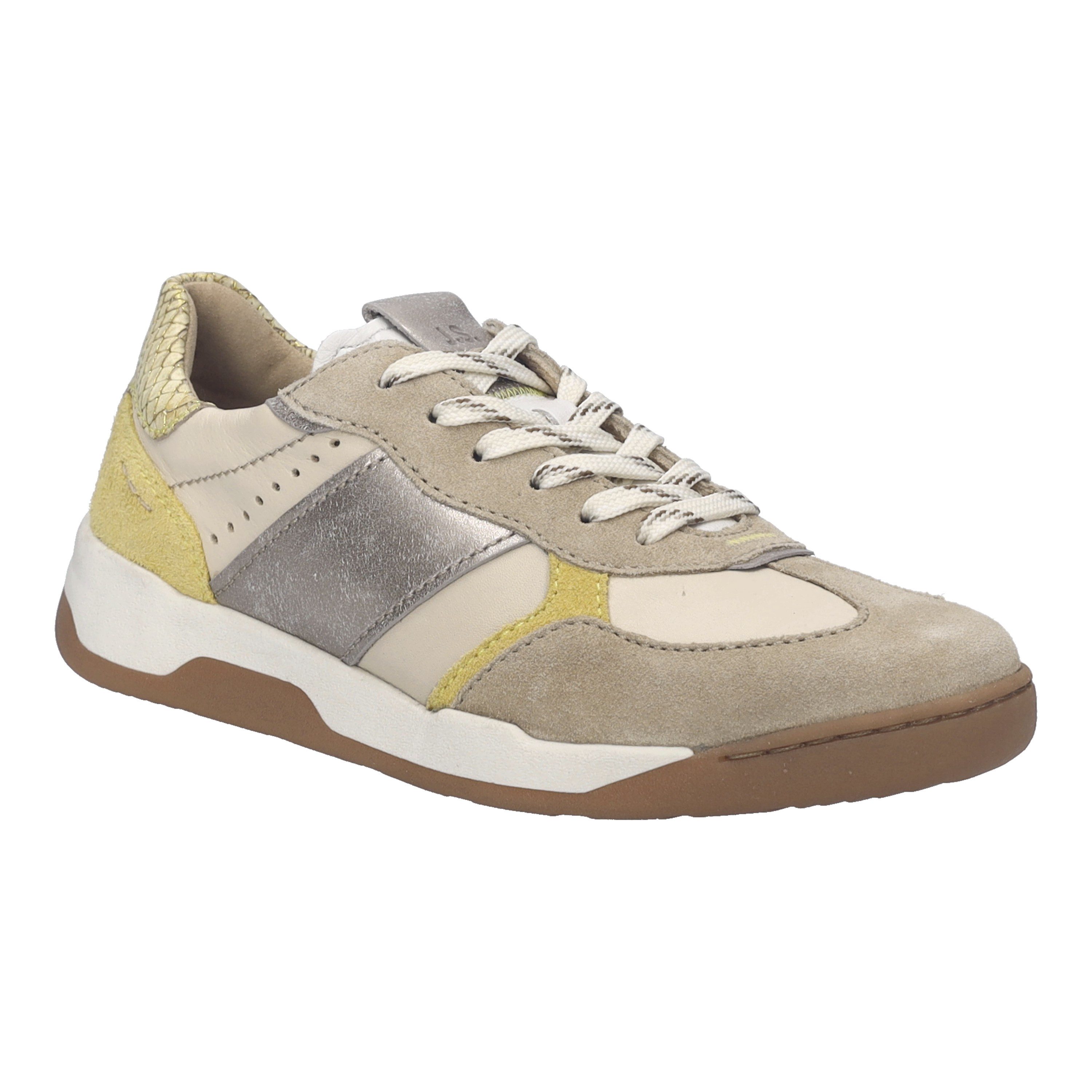 Josef Seibel Arleen 01 Keilsneaker Freizeitschuh, Halbschuh, Schnürer, Kontrastbesatz, G-Weite
