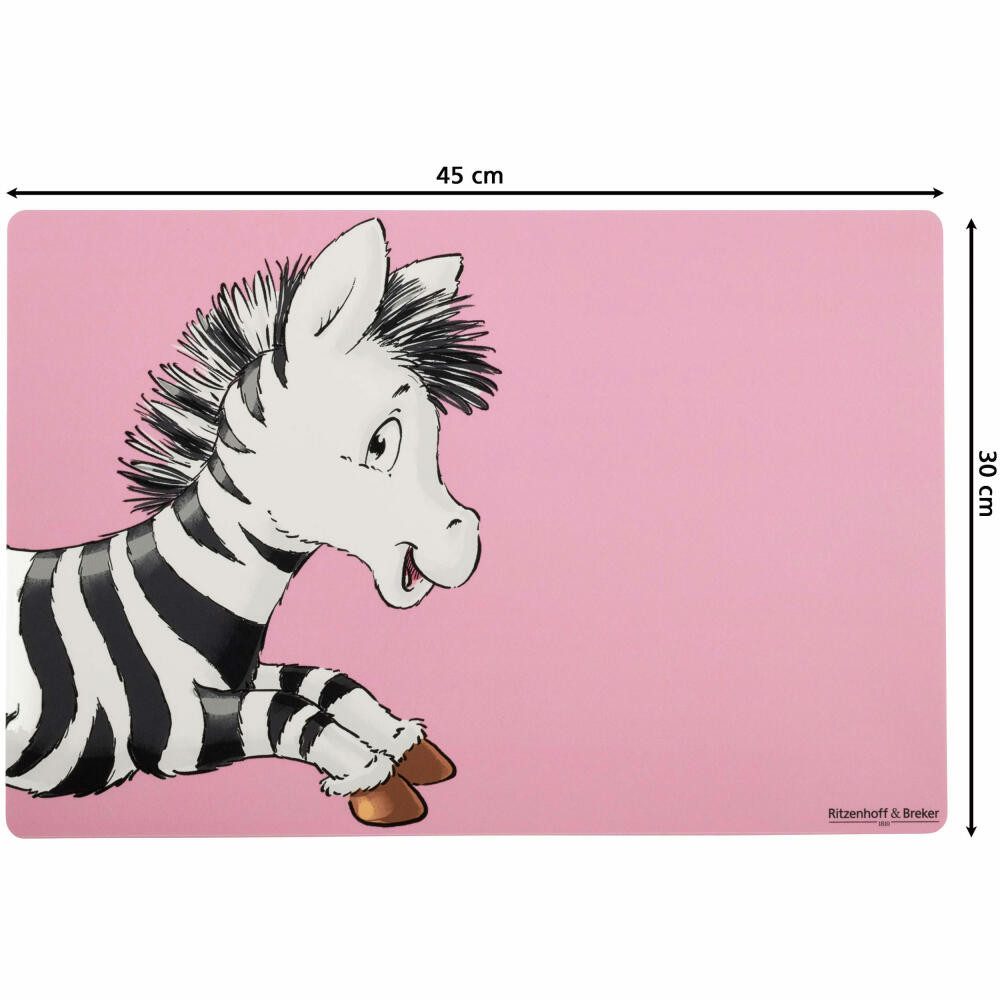 Ritzenhoff & Breker Platzset Happy Zoo - Zebra Zoe 30 x 45 cm günstig online kaufen