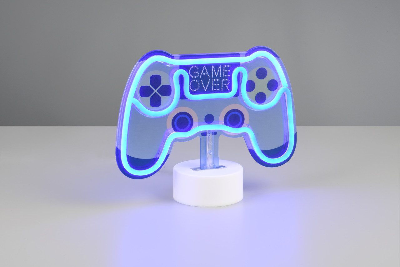 Reality Leuchten LED-Leuchte Reality LED Wandleuchte Game Over Controller 23 x