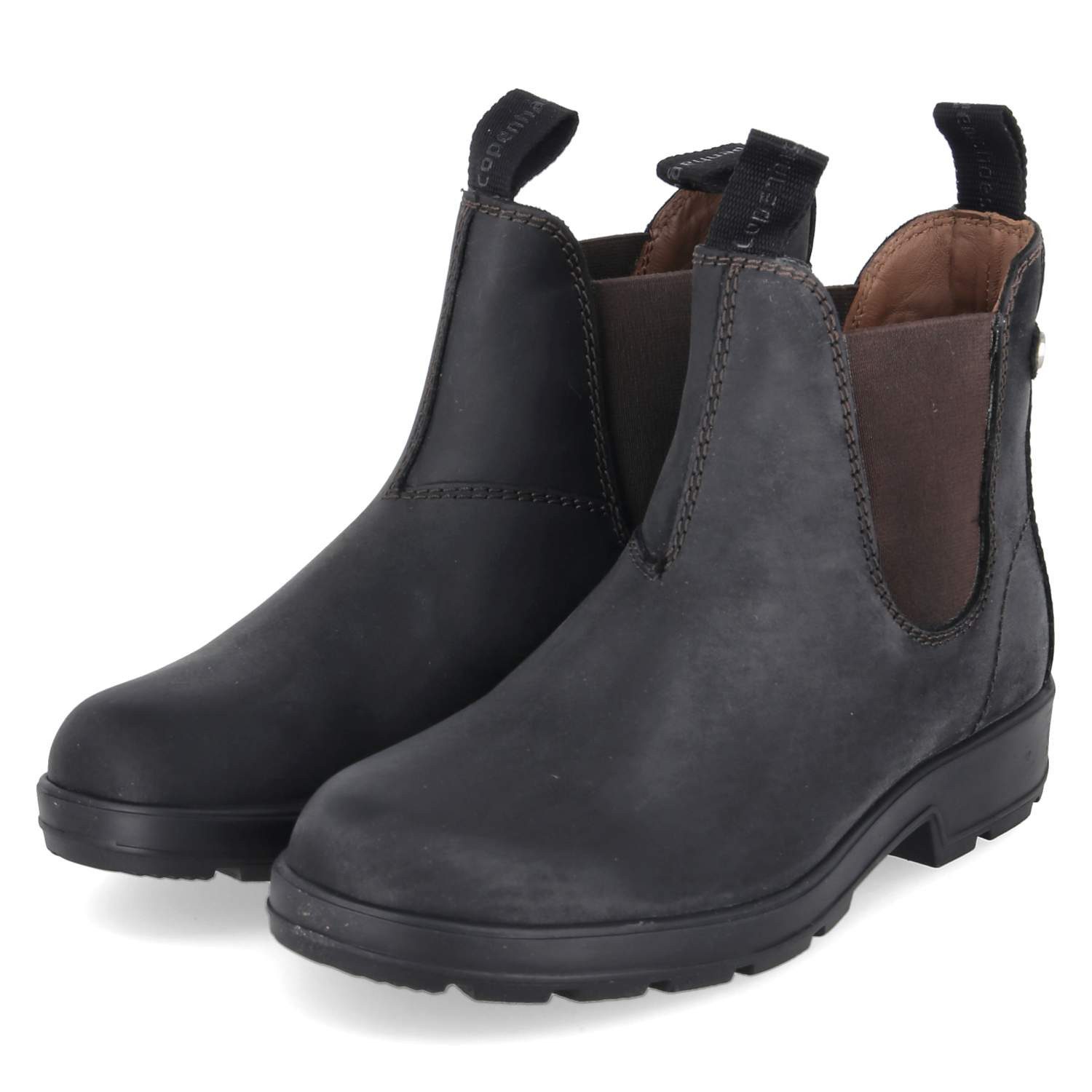 Copenhagen Studios Copenhagen Shoes CS9101 black Damen Leder black Schlupfstiefel