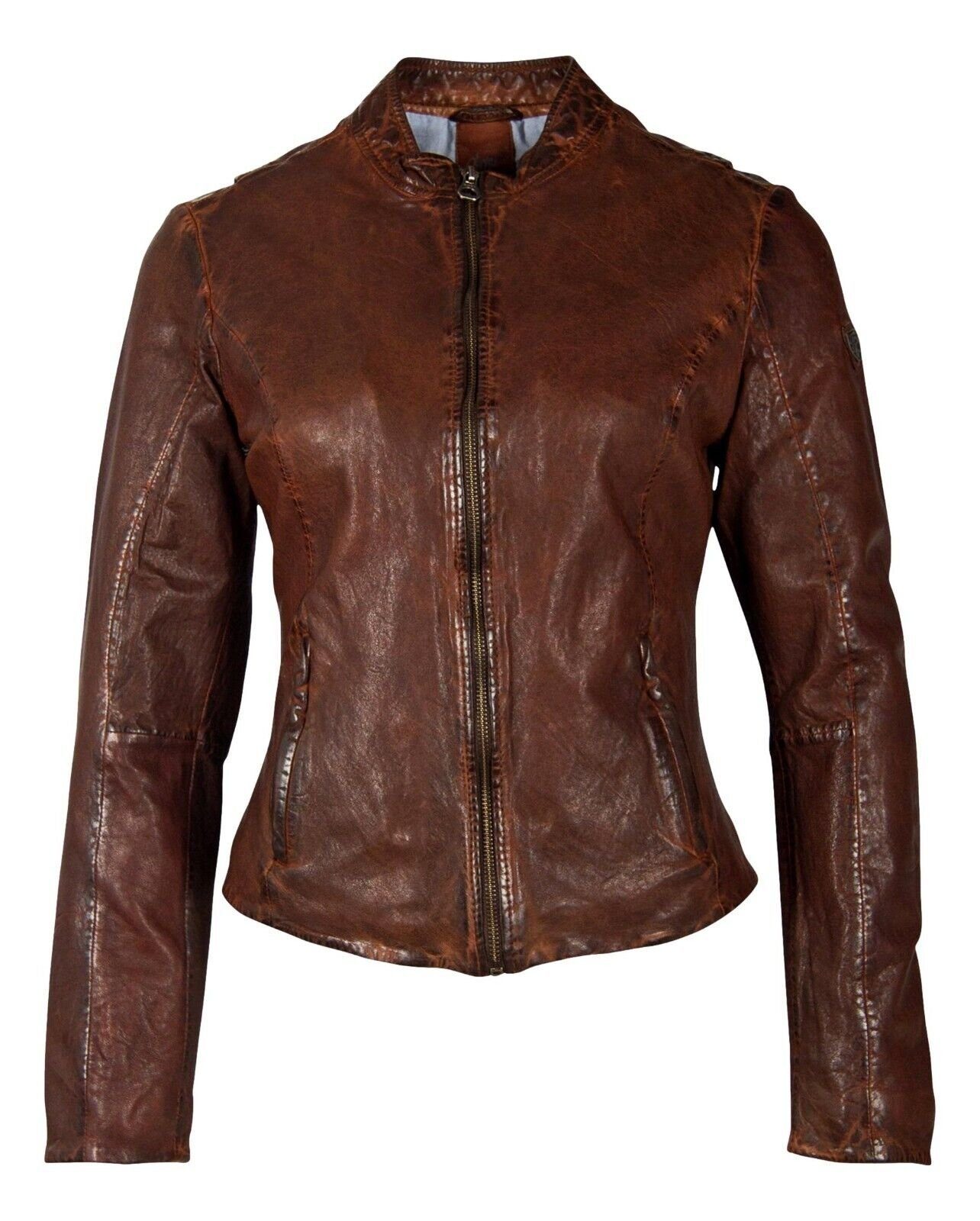 Mauritius Lederjacke »GW Channy LGAWV« taillierter kurzer Schnitt günstig online kaufen