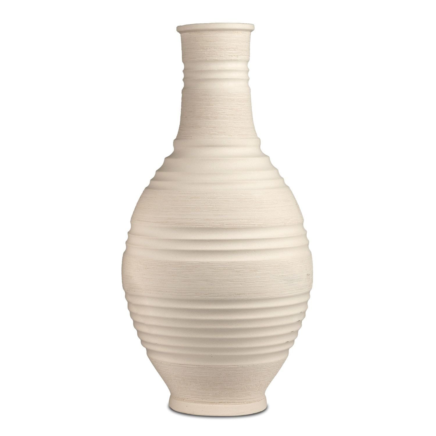 formano Bodenvase Relief, Farbe: Creme, Motiv: Relief günstig online kaufen