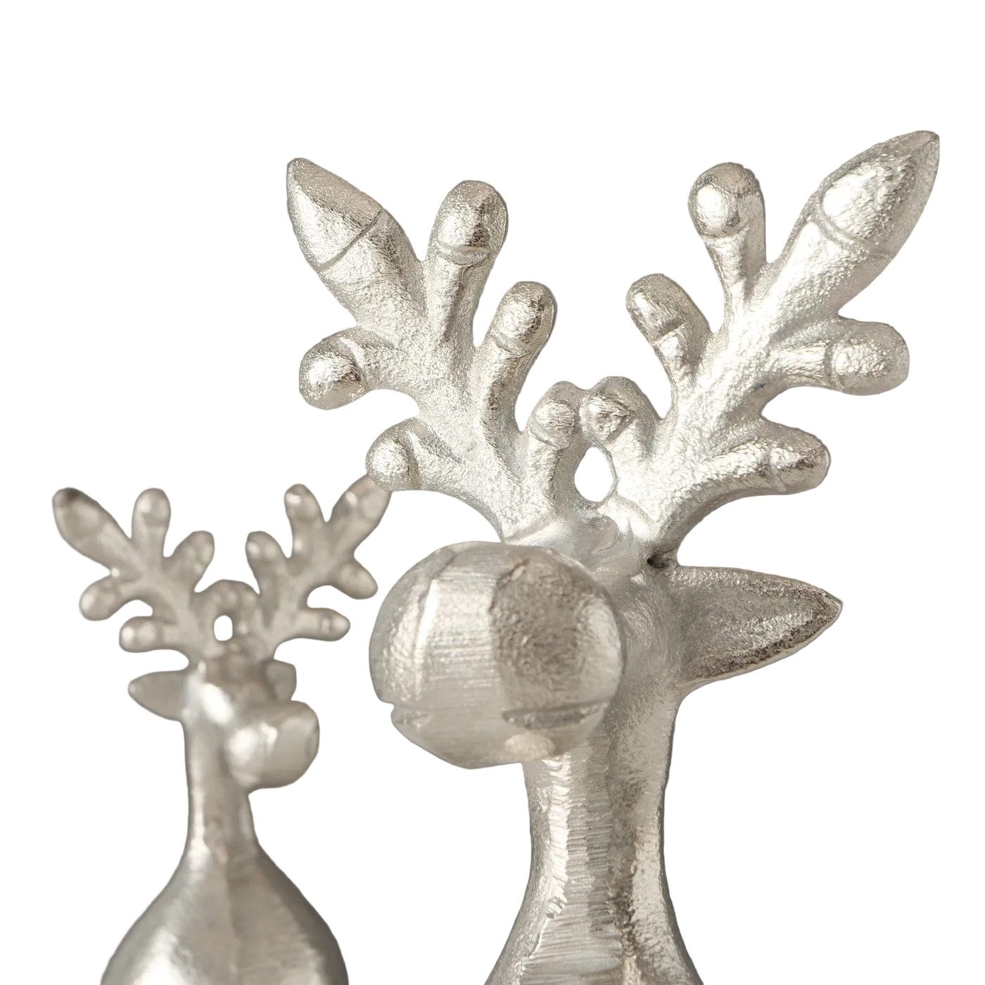MF Tierfigur Dekofigur Silver Antler Duo Hirschset (2 St) – Bild 2 von 5