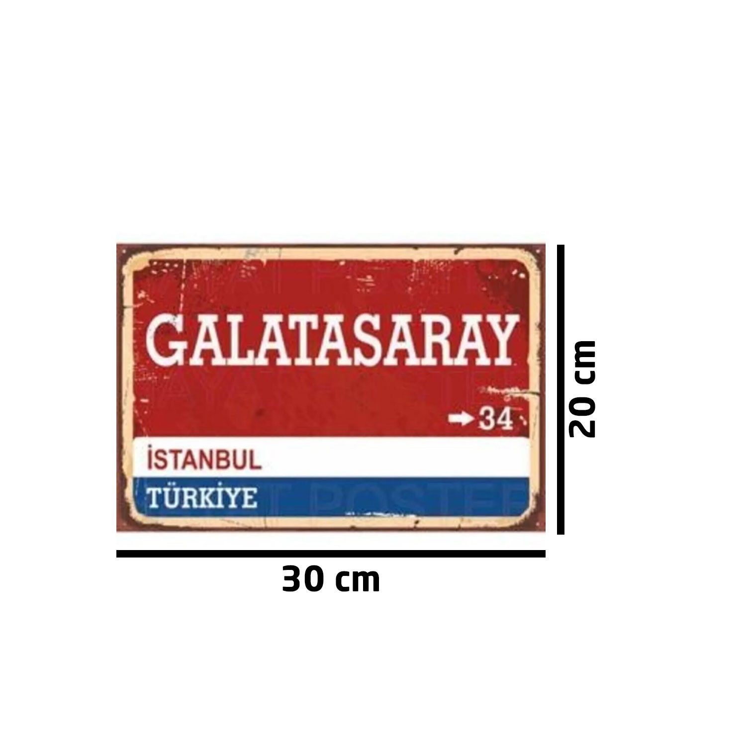 Jungengel Wandbild Galatasaray 20x30cm Istanbild Wandposter günstig online kaufen