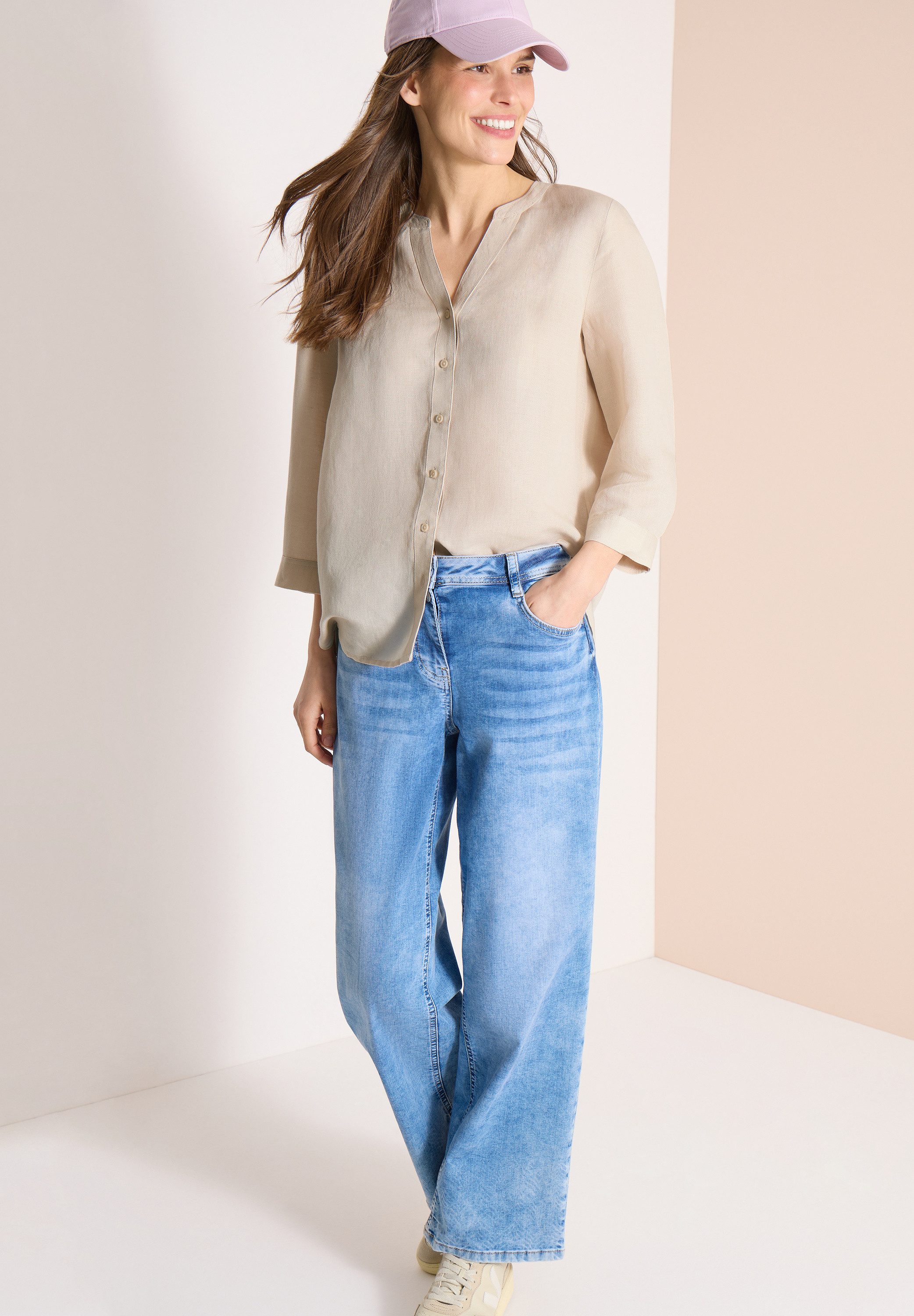 CECIL Longbluse mit 3/4 Ärmeln günstig online kaufen