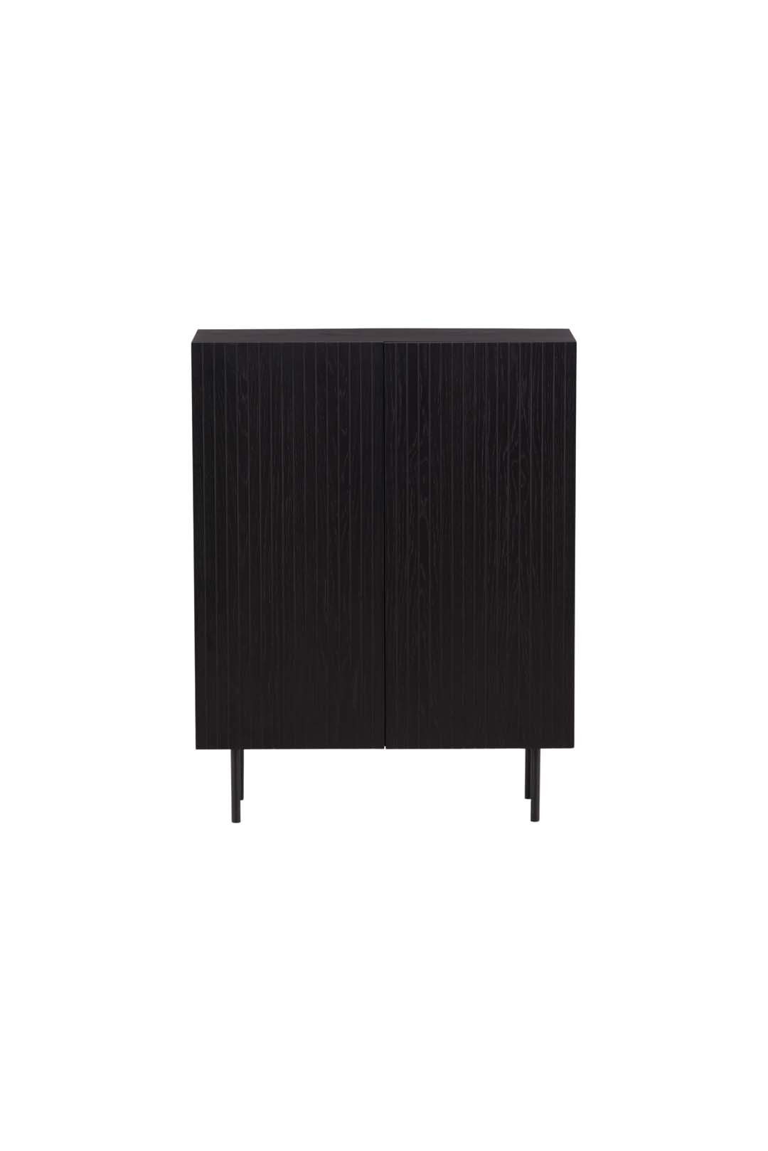 ebuy24 Sideboard Björkön Sideboard 2 Türen schwarz.