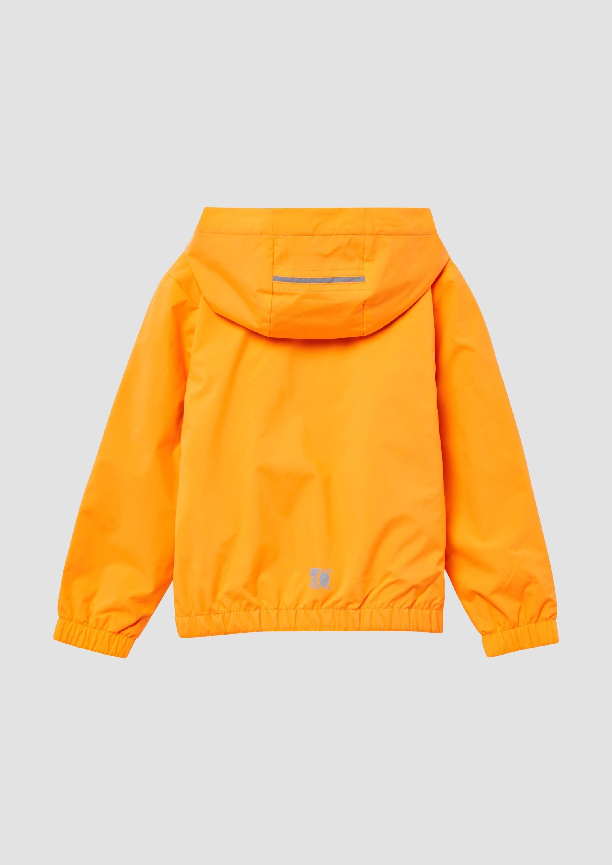 s.Oliver Funktionsjacke Outdoor-Jacke Leichte Jacke mit elastischem Saum und dekorativen Nähten