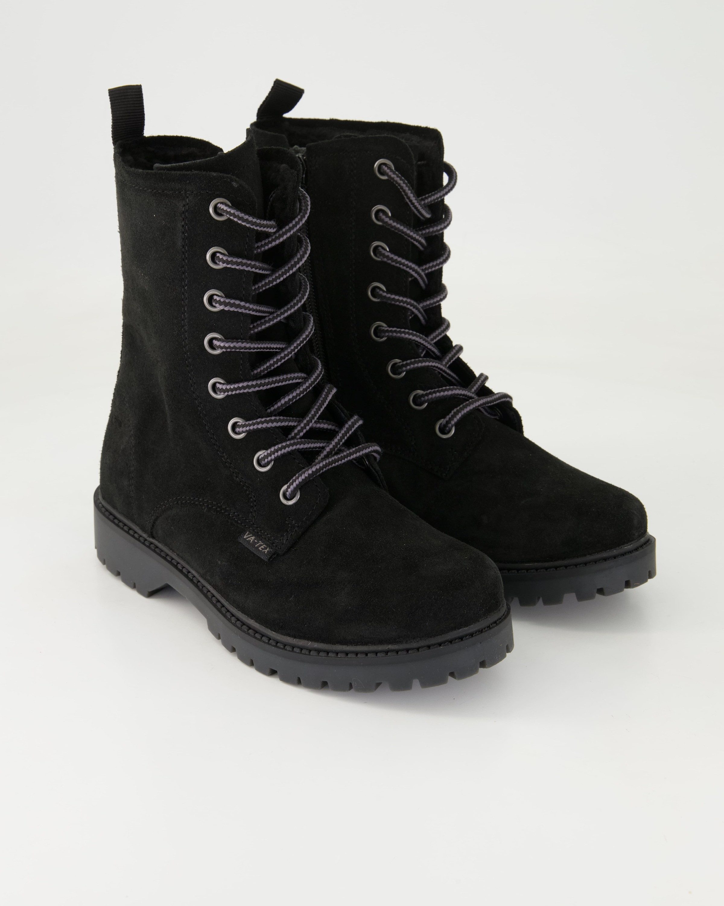Vado Lulu High Zipper Vatex Schnürstiefel Obermaterial: Leder