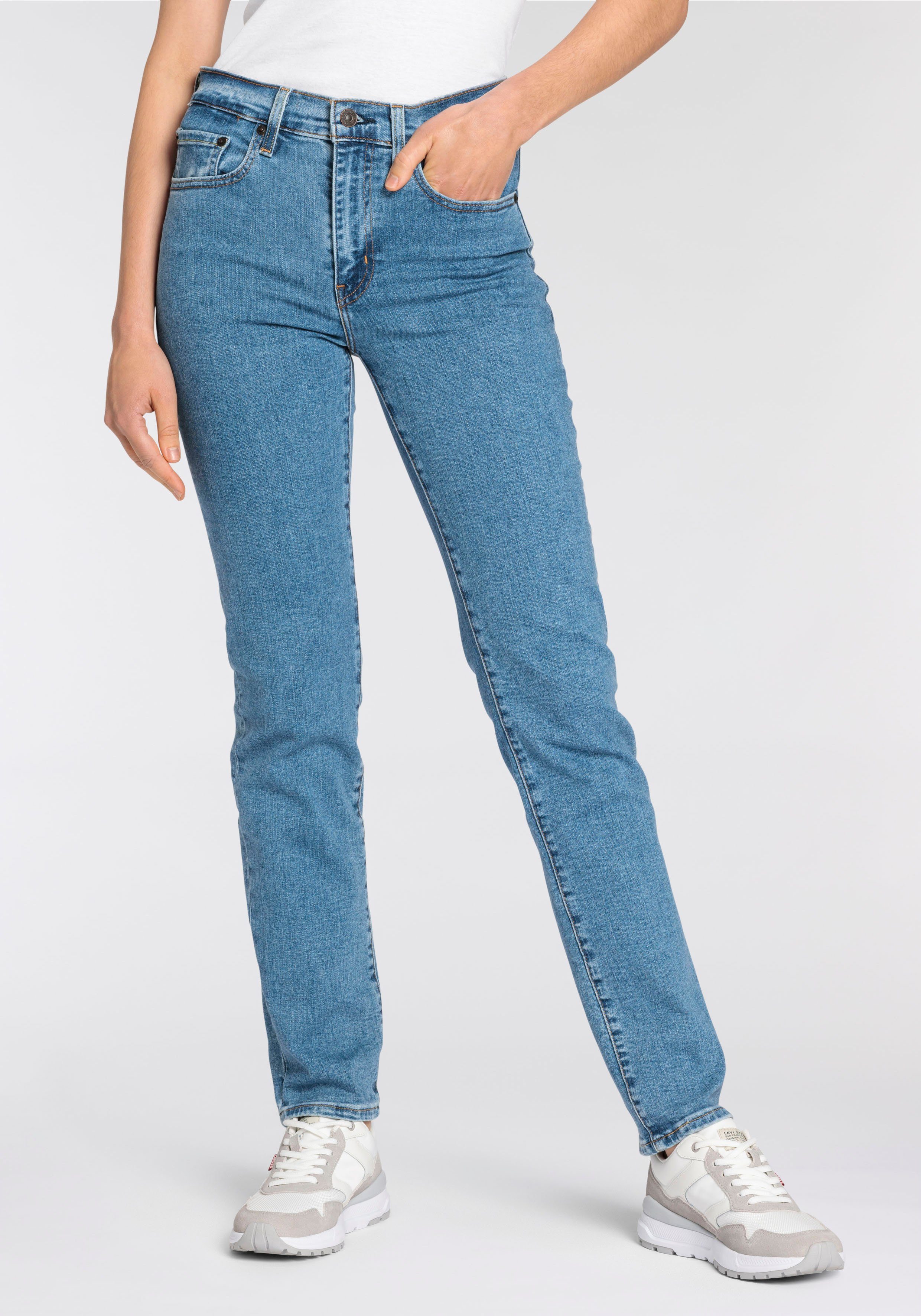 Straight stone 724 break beach Straight-Jeans Rise High Levi's®