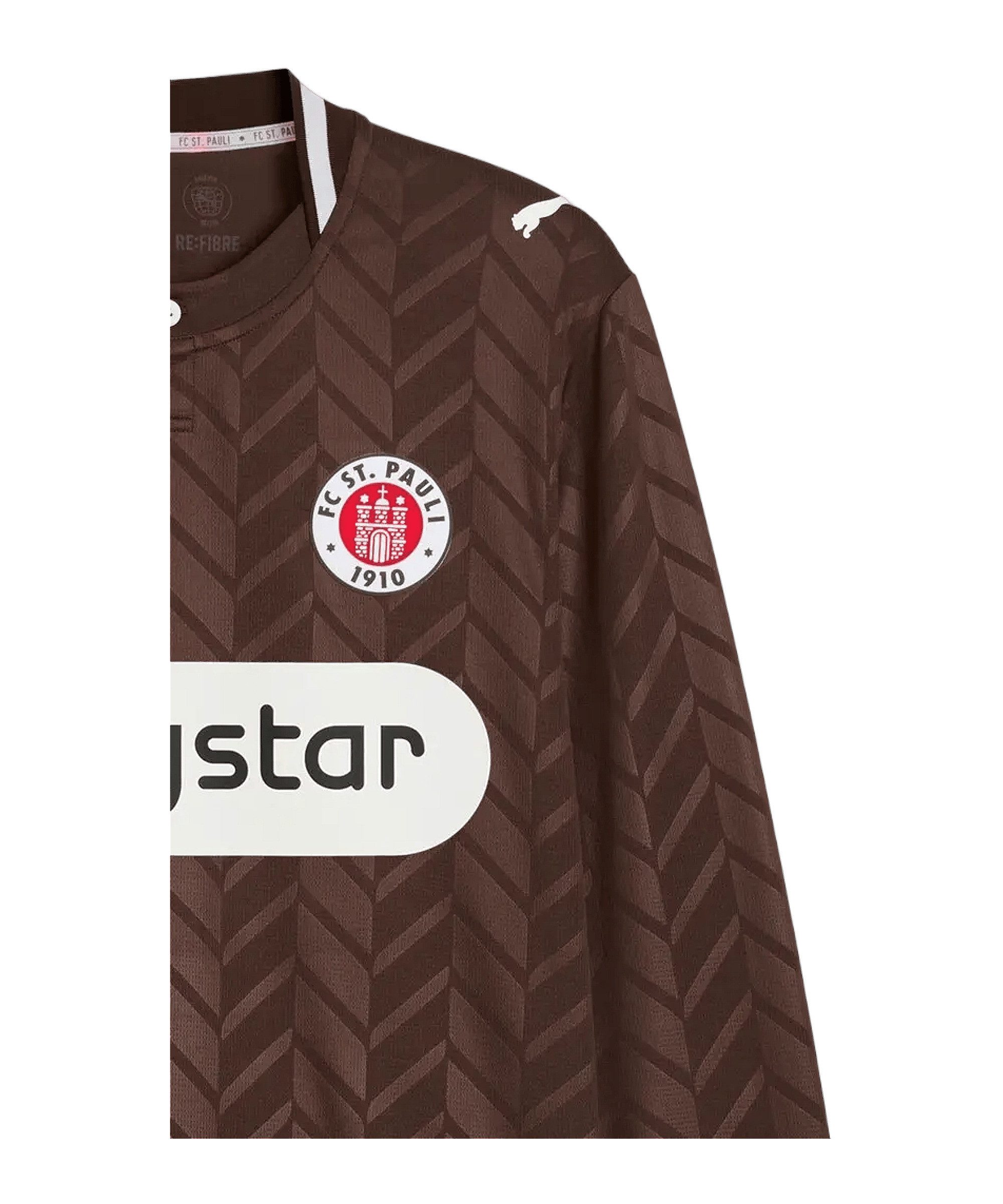 PUMA Fußballtrikot PUMA FC St. Pauli Trikot Langarm Home 2026/2027 2. Bundesliga