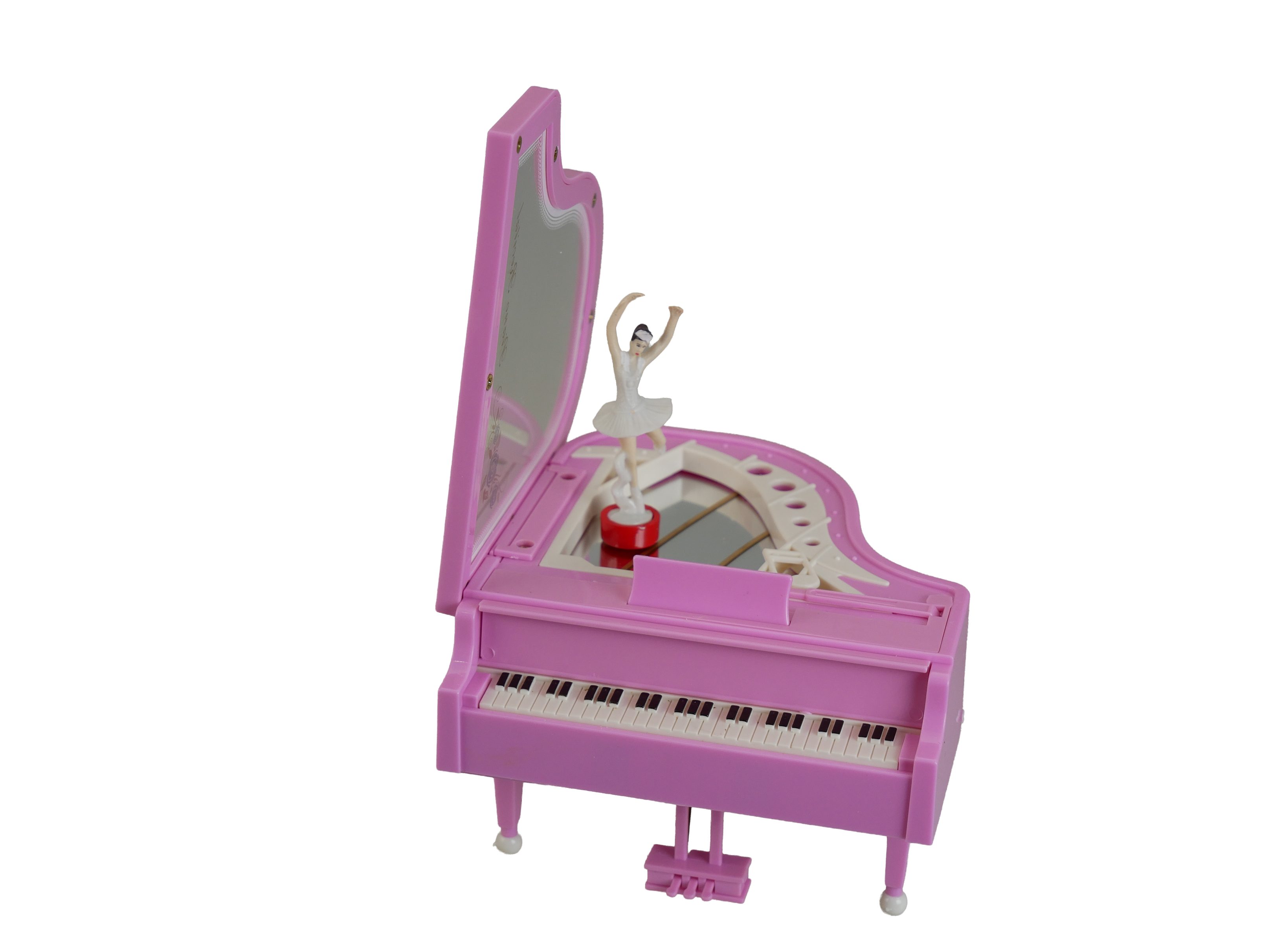 Spieluhr Spieluhr - Rose Grand Piano mit Ballerina