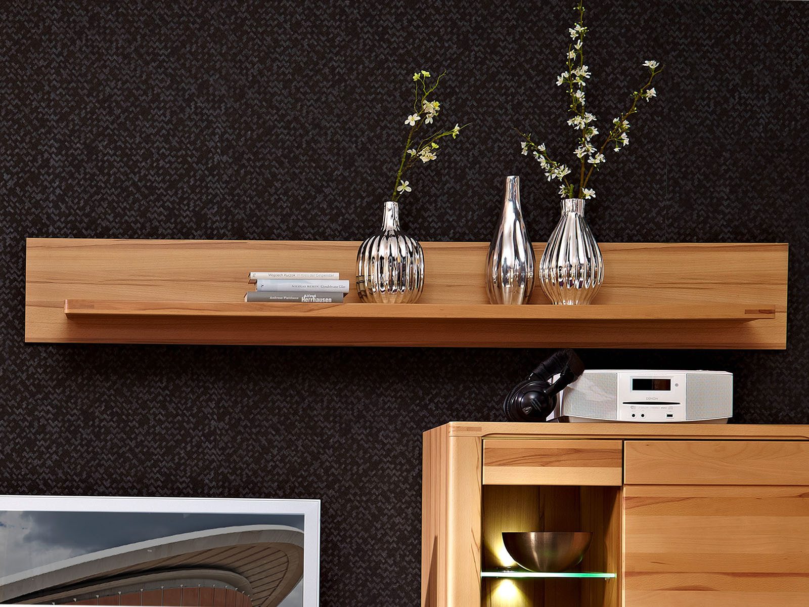 freiraum Wandboard Nature Plus, 180 x 25 x 25 cm (B/H/T)