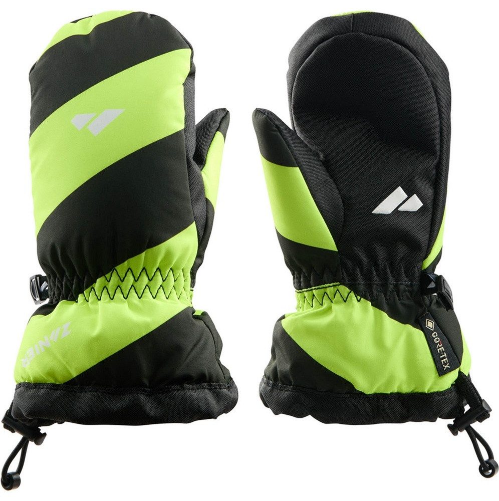 Zanier Multisporthandschuhe Winterhandschuhe Twister.GTX (winddicht, wasserdicht) neongelb/schwarz